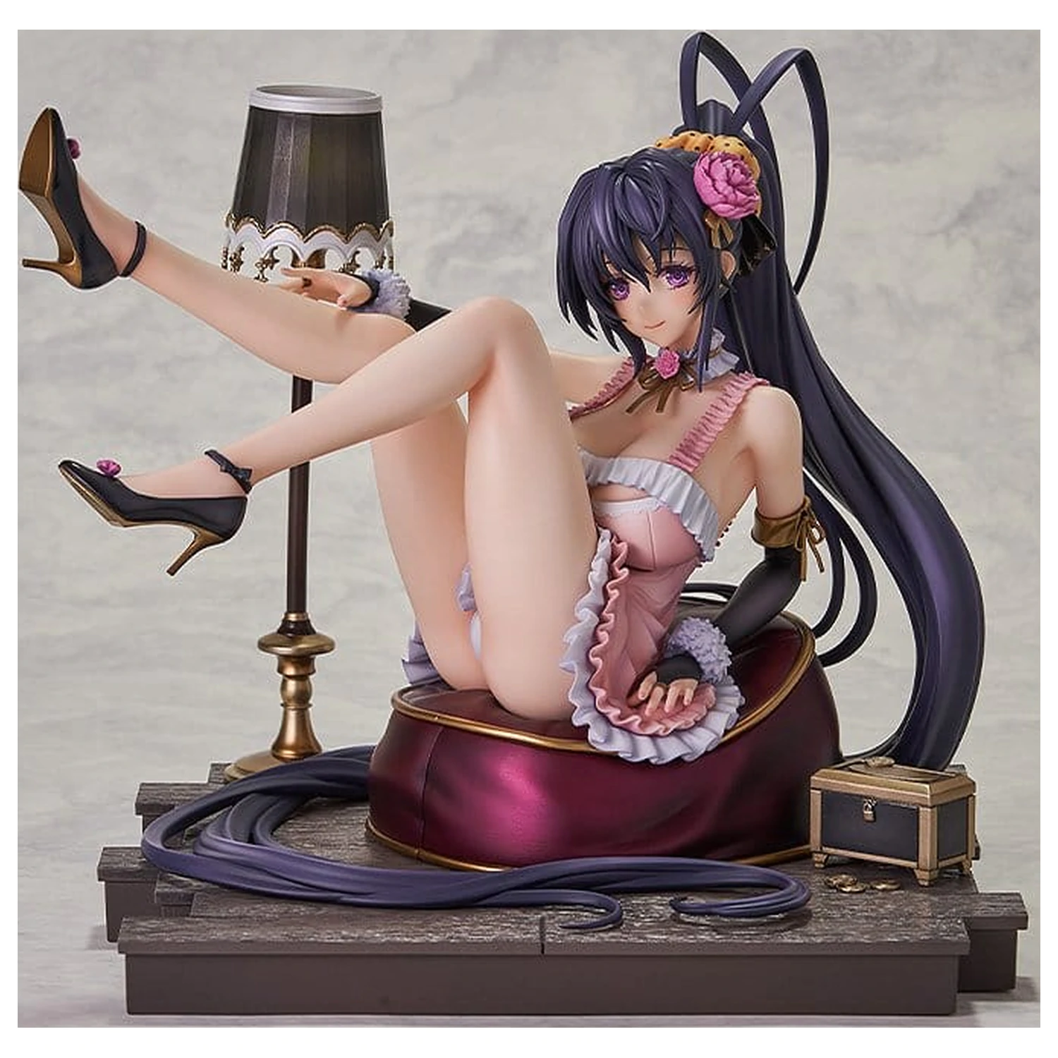 High School DxD PVC figura 1/6.5 Akeno Himejima Light Novel 15th Anniversary ver. (Renewal Package Edition) 17 cm fotografija izdelka