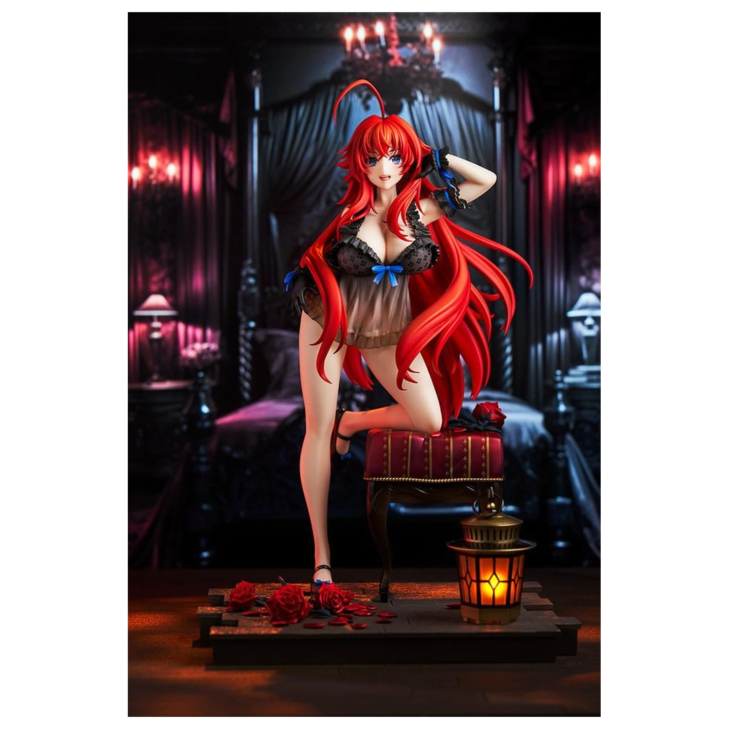 High School DxD PVC figura 1/6.5 Rias Gremory: Light Novel 15th Anniversary ver. (Renewal Package Edition) 29 cm fotografija izdelka