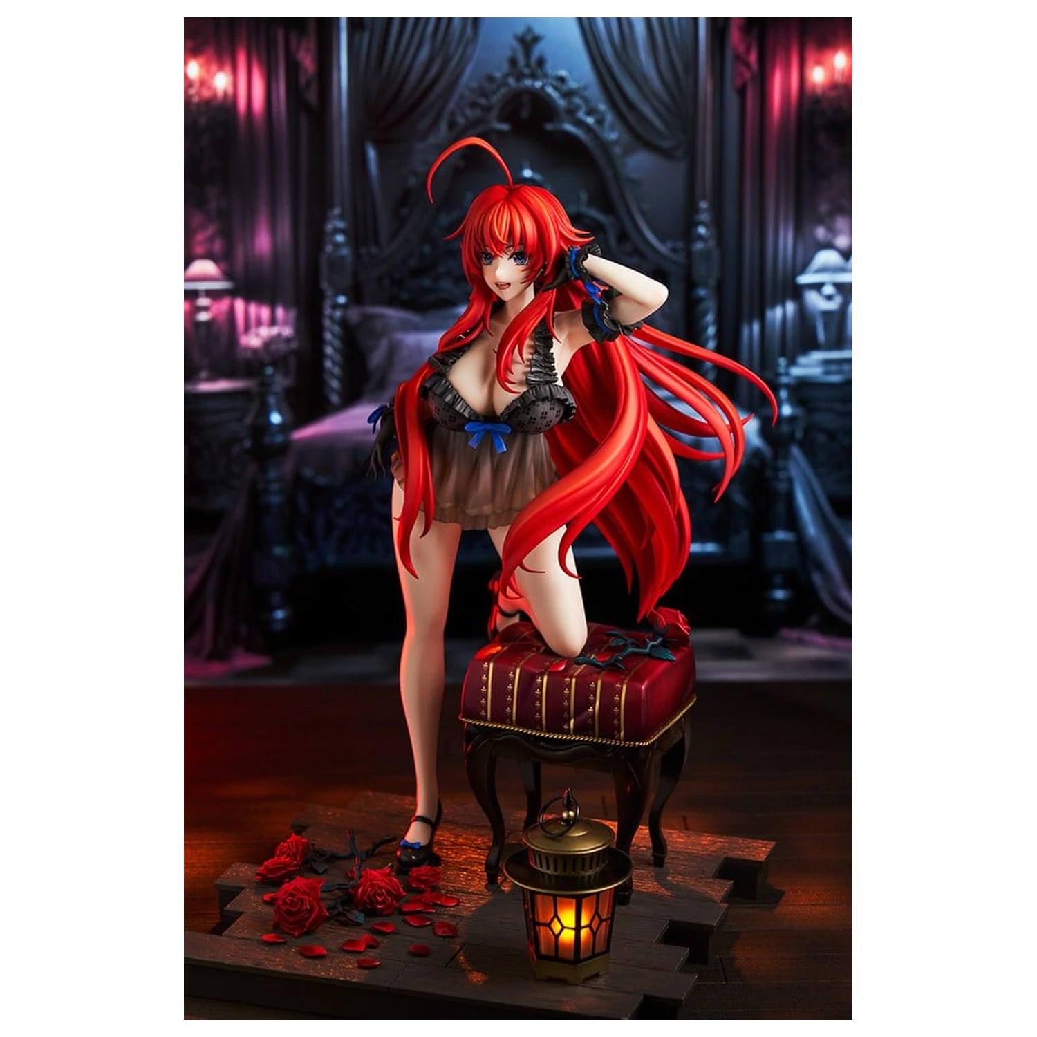 High School DxD PVC figura 1/6.5 Rias Gremory: Light Novel 15th Anniversary ver. (Renewal Package Edition) 29 cm fotografija izdelka