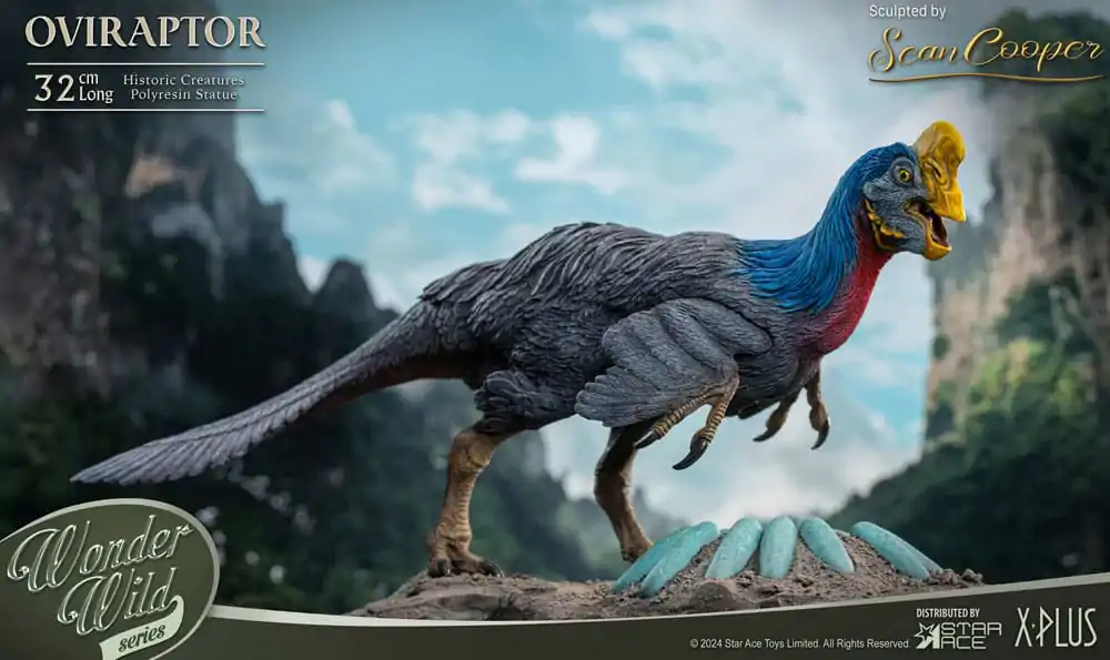 Historic Creatures The Wonder Wild Series Kip Oviraptor (re-run) 32 cm fotografija izdelka