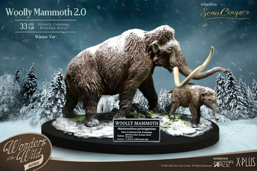 Historic Creatures The Wonder Wild Series Kip Volnati mamut 2.0 22 cm fotografija izdelka