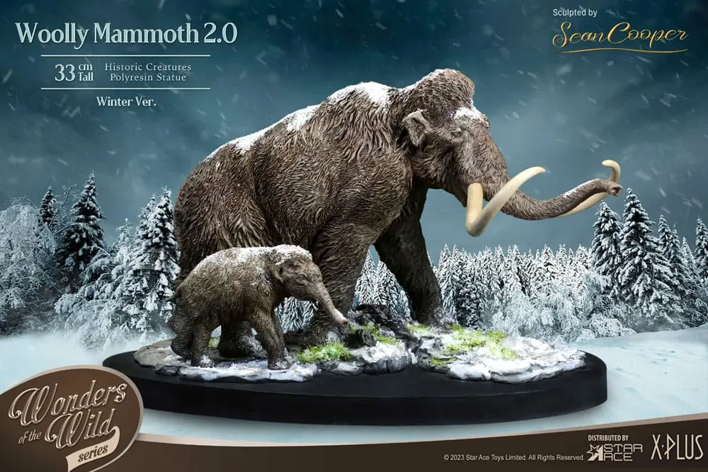 Historic Creatures The Wonder Wild Series Kip Volnati mamut 2.0 22 cm fotografija izdelka