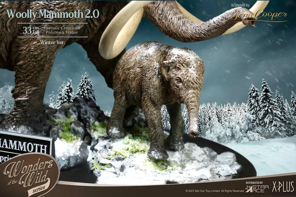 Historic Creatures The Wonder Wild Series Kip Volnati mamut 2.0 22 cm fotografija izdelka