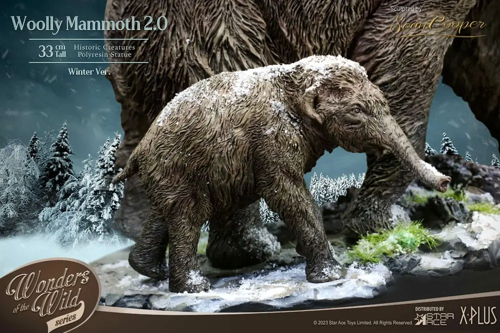Historic Creatures The Wonder Wild Series Kip Volnati mamut 2.0 22 cm fotografija izdelka
