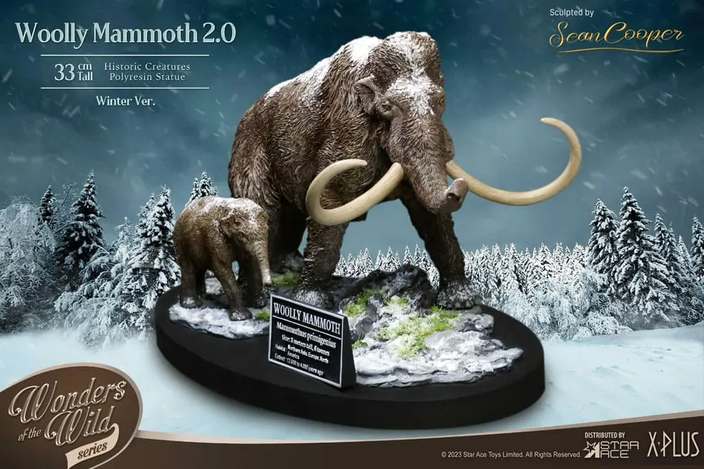 Historic Creatures The Wonder Wild Series Kip Volnati mamut 2.0 22 cm fotografija izdelka