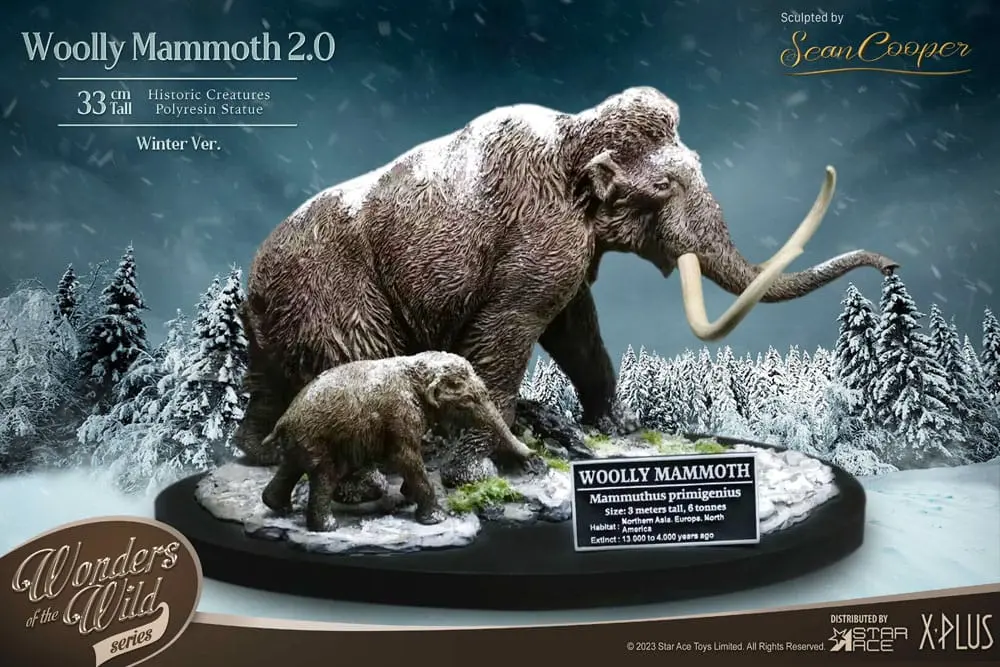 Historic Creatures The Wonder Wild Series Kip Volnati mamut 2.0 22 cm fotografija izdelka