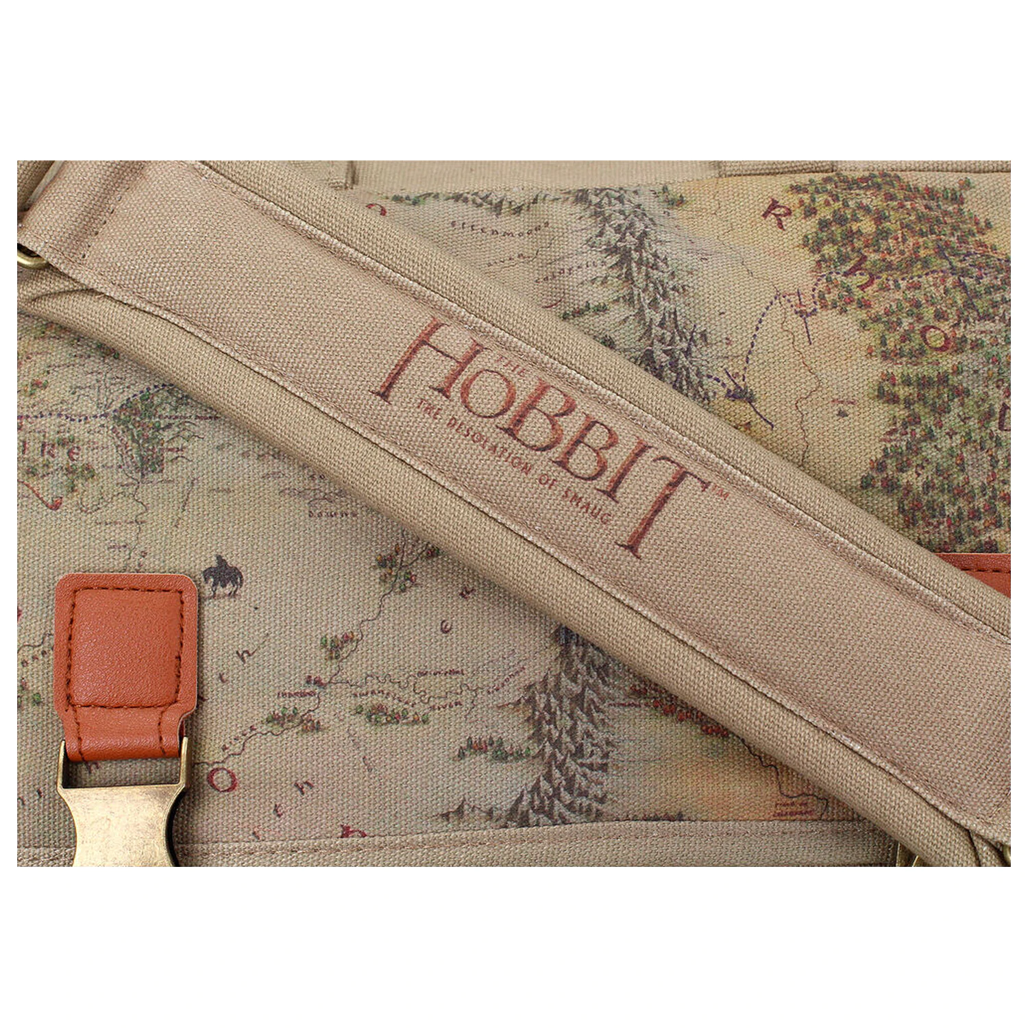 Hobbit Map blago naramna torba fotografija izdelka