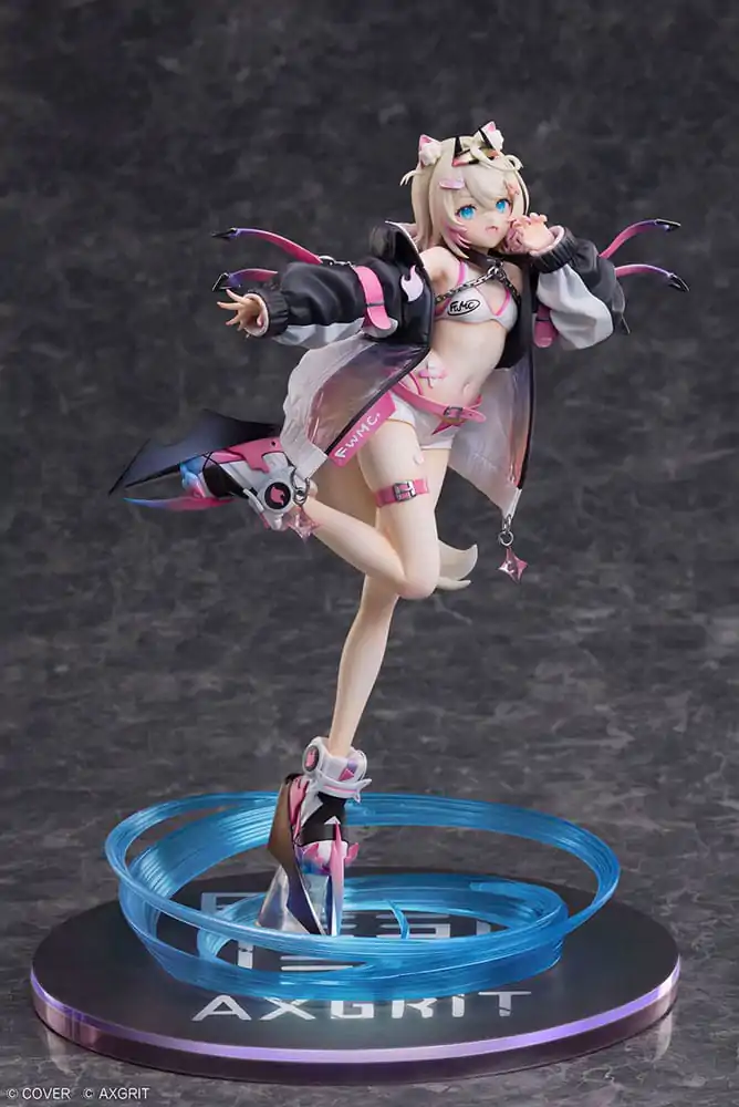Hololive Production PVC Kip 1/7 Advent Mococo Abyssgard AXGRIT Ver. Standardna Izdaja 27 cm fotografija izdelka
