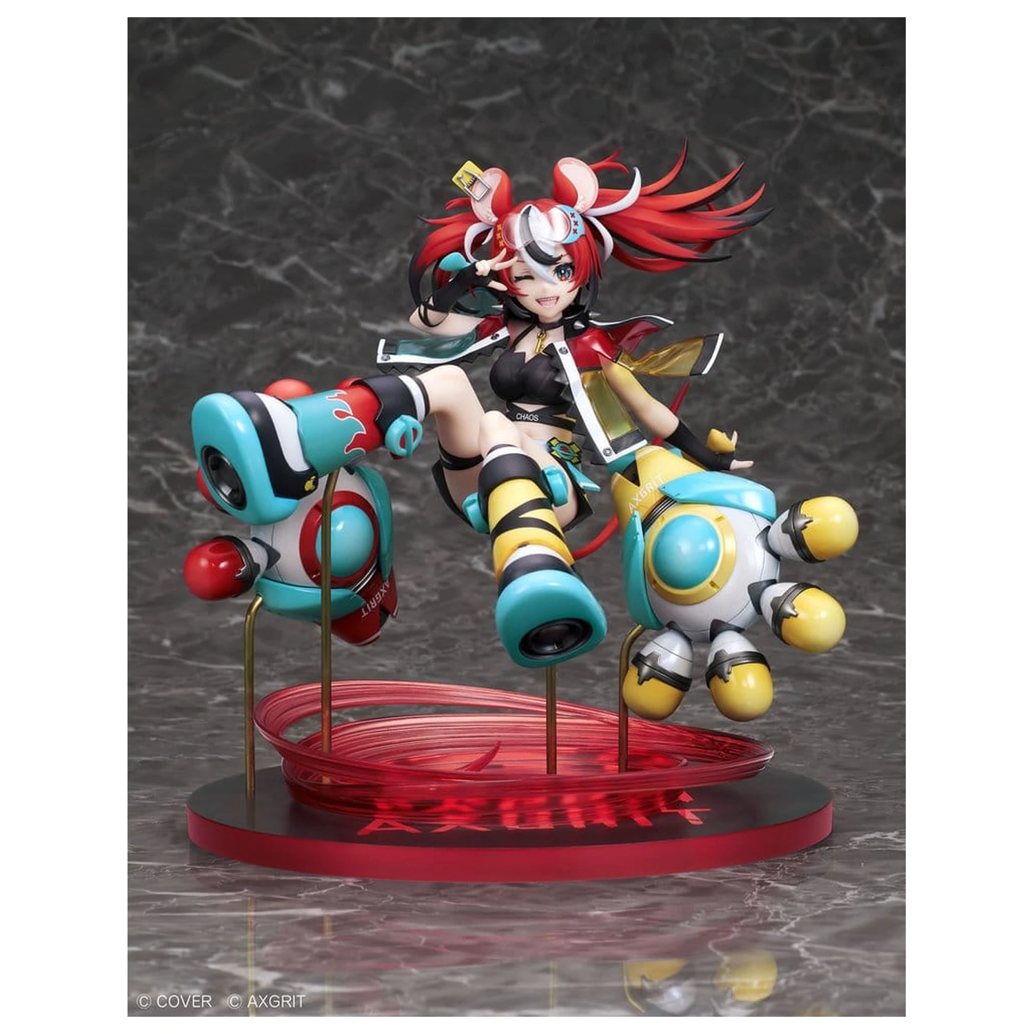 Hololive Production English -Promise- PVC figura 1/7 Hakos Baelz "AXGRIT" Ver. 21 cm fotografija izdelka