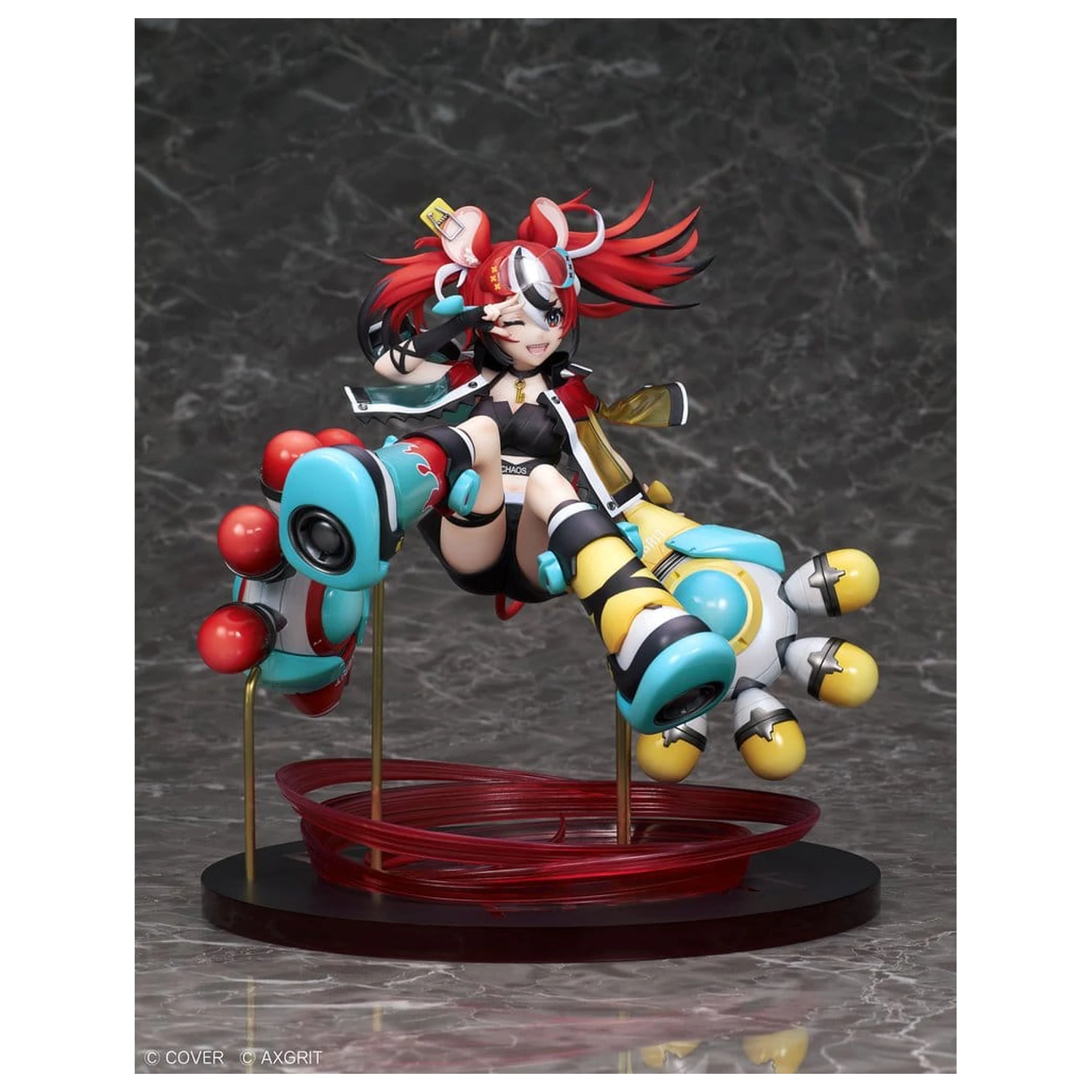 Hololive Production English -Promise- PVC figura 1/7 Hakos Baelz "AXGRIT" Ver. 21 cm fotografija izdelka