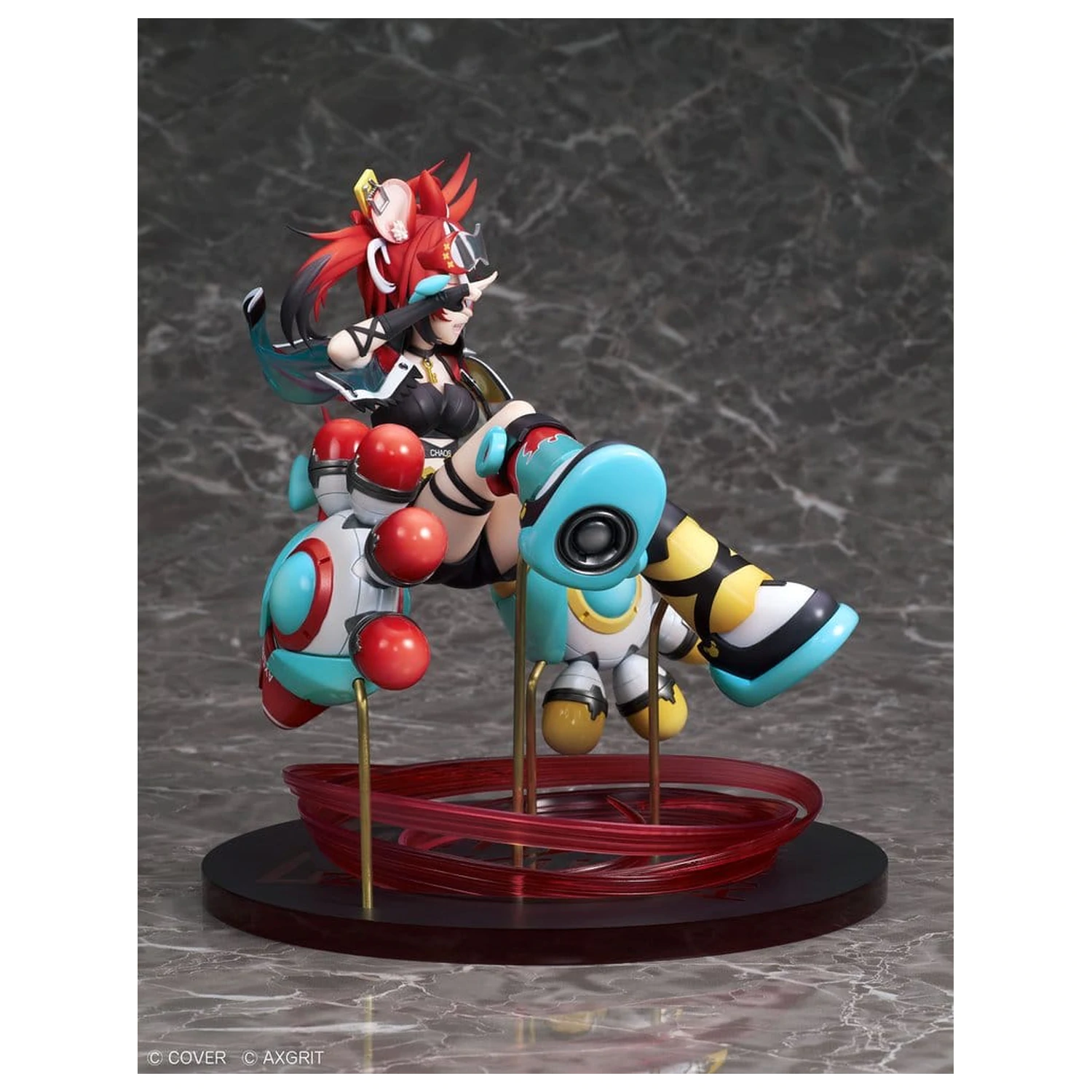 Hololive Production English -Promise- PVC figura 1/7 Hakos Baelz "AXGRIT" Ver. 21 cm fotografija izdelka