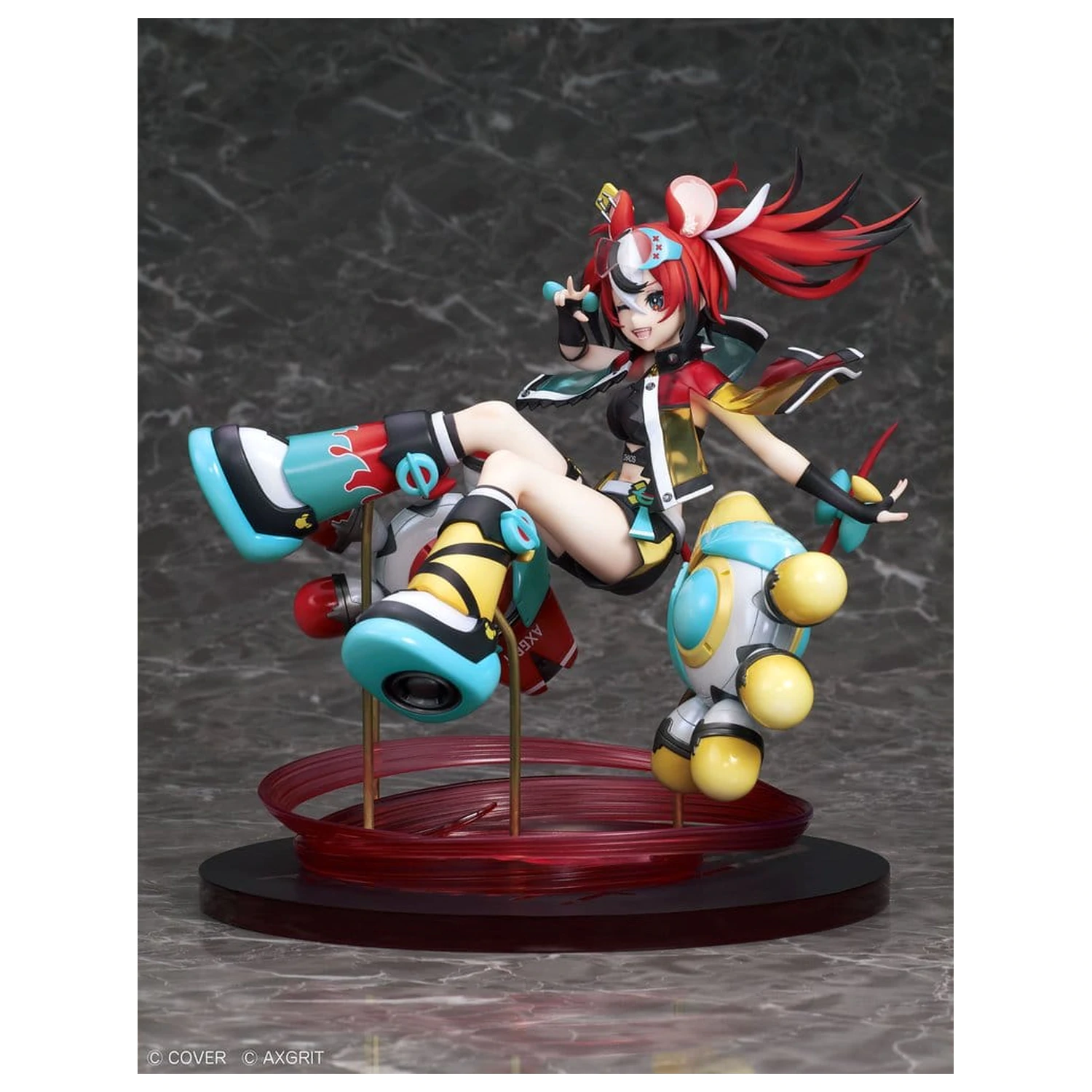 Hololive Production English -Promise- PVC figura 1/7 Hakos Baelz "AXGRIT" Ver. 21 cm fotografija izdelka