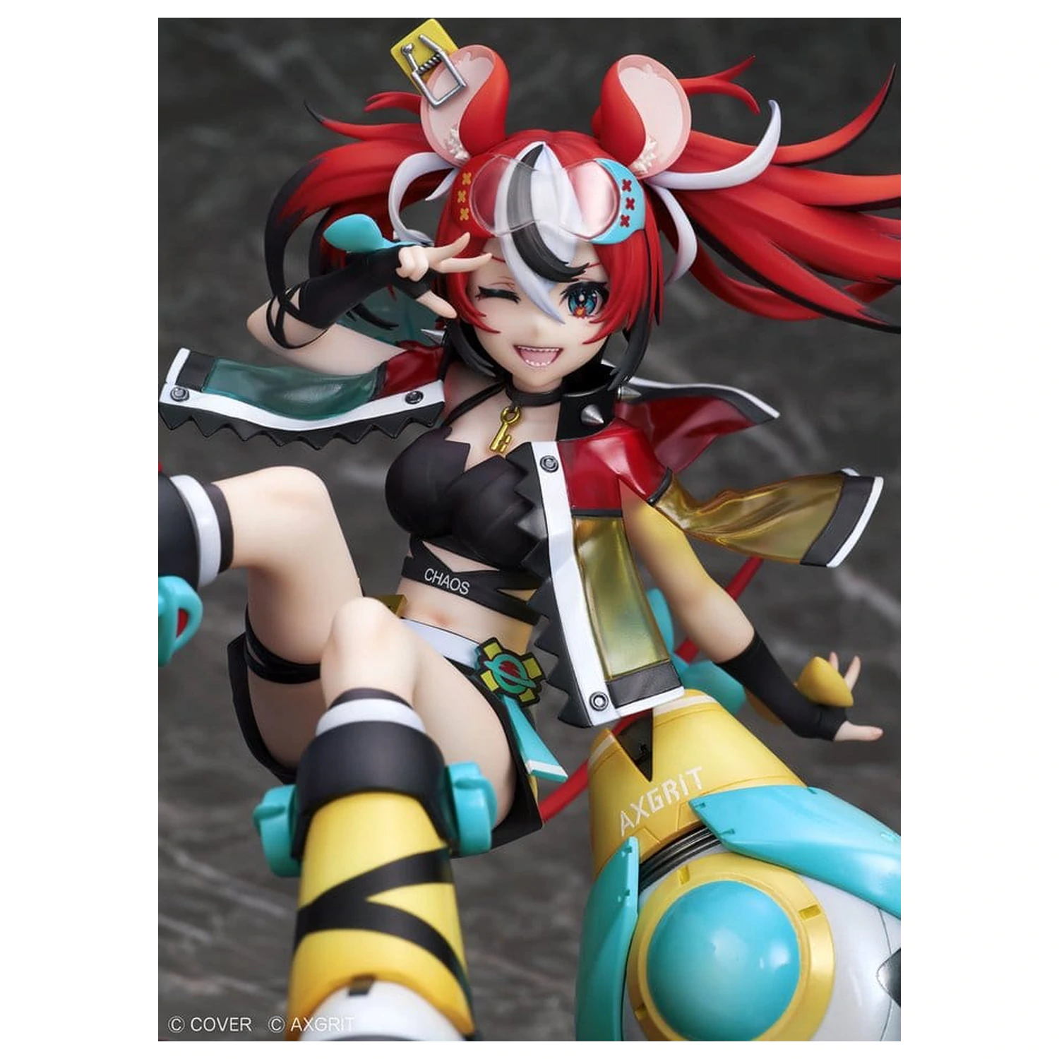 Hololive Production English -Promise- PVC figura 1/7 Hakos Baelz "AXGRIT" Ver. 21 cm fotografija izdelka