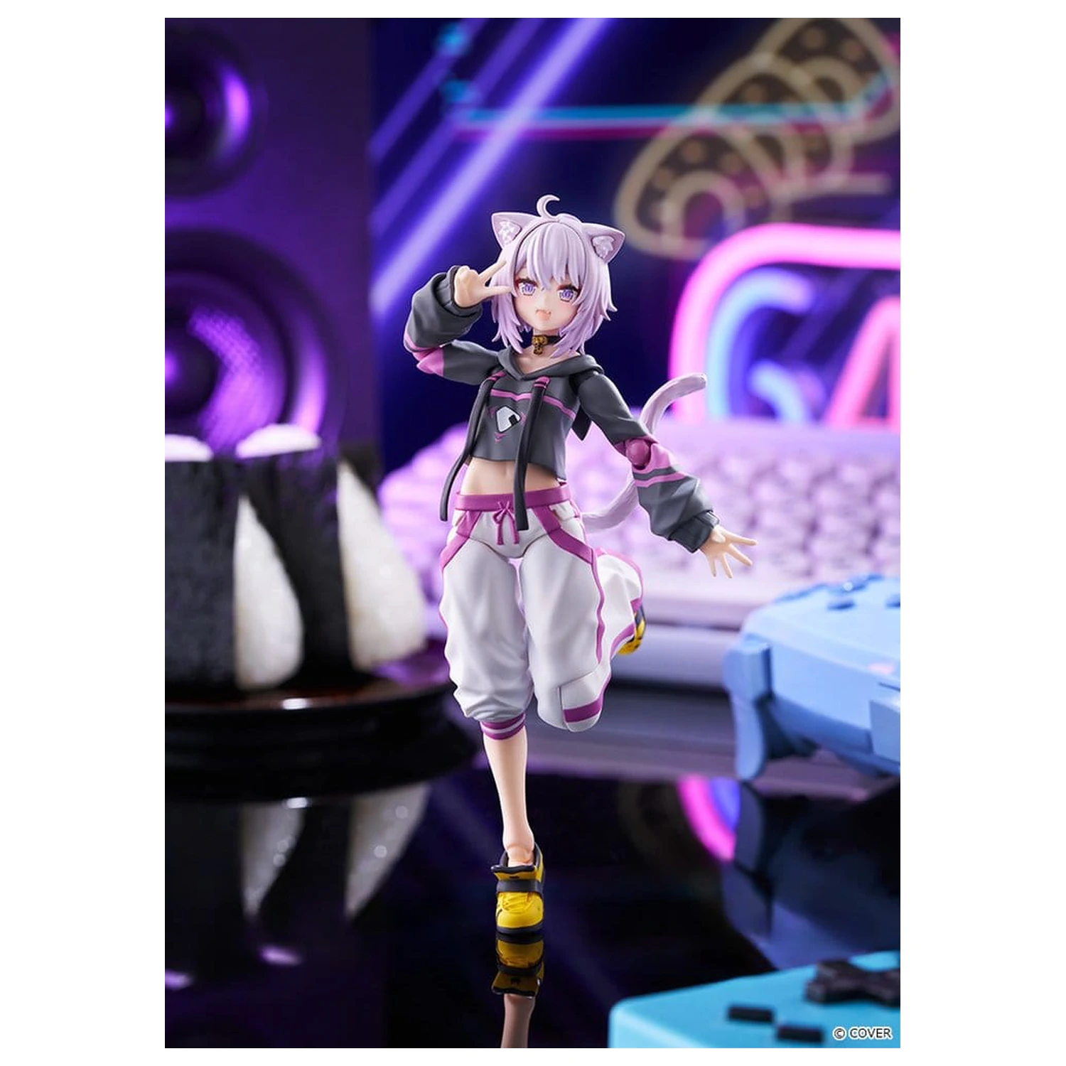 Hololive Production figma akcijska figura Nekomata Okayu 14 cm fotografija izdelka