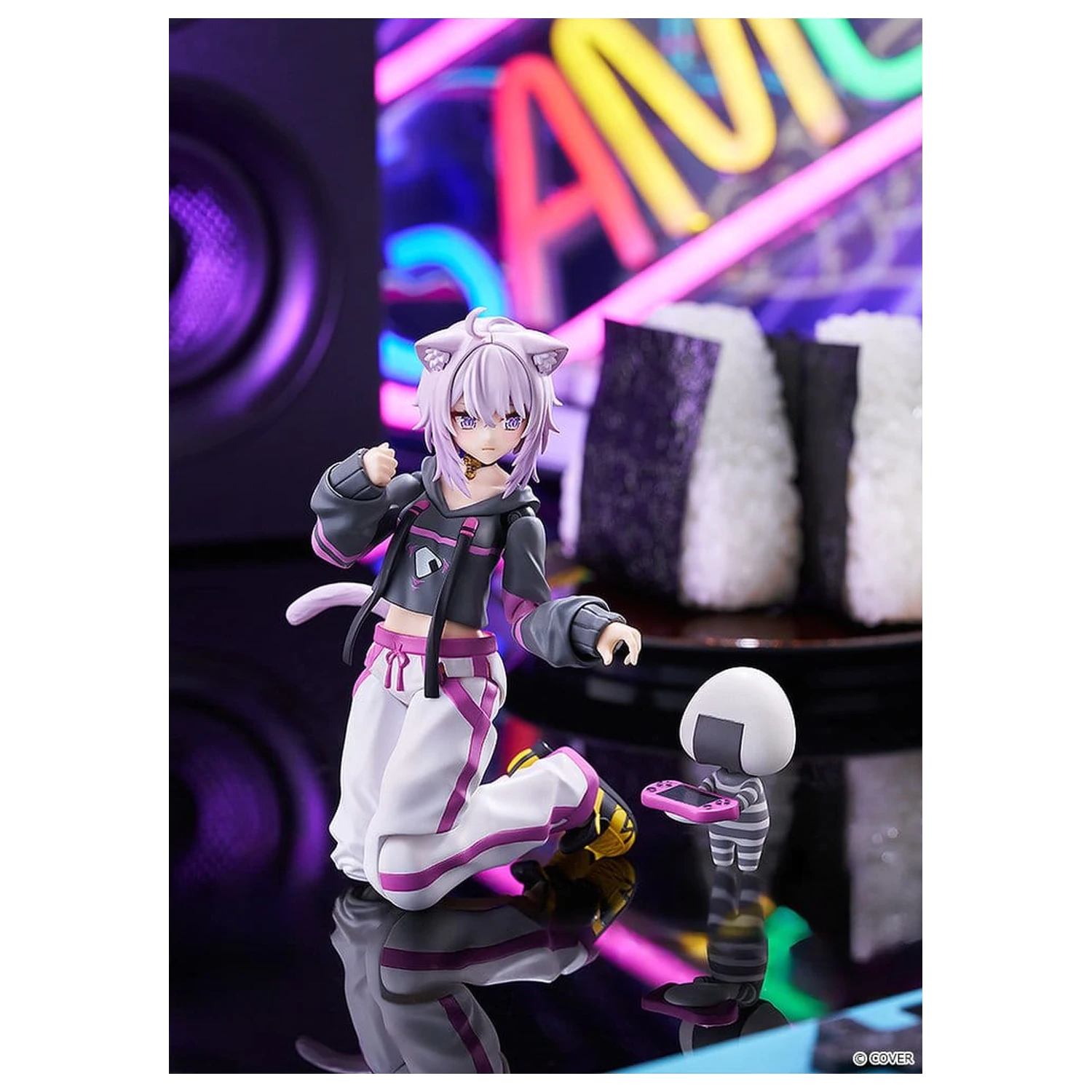 Hololive Production figma akcijska figura Nekomata Okayu 14 cm fotografija izdelka