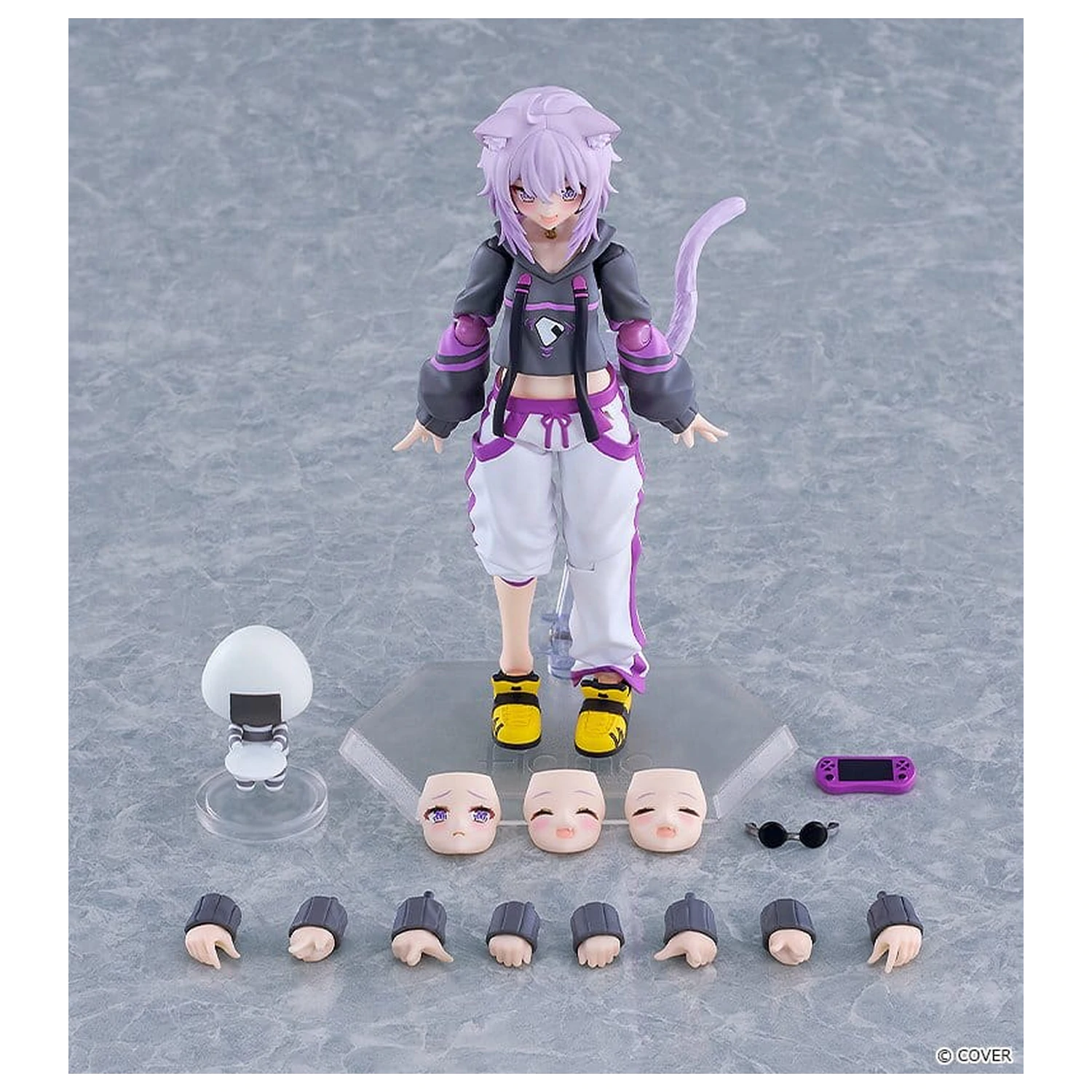 Hololive Production figma akcijska figura Nekomata Okayu 14 cm fotografija izdelka
