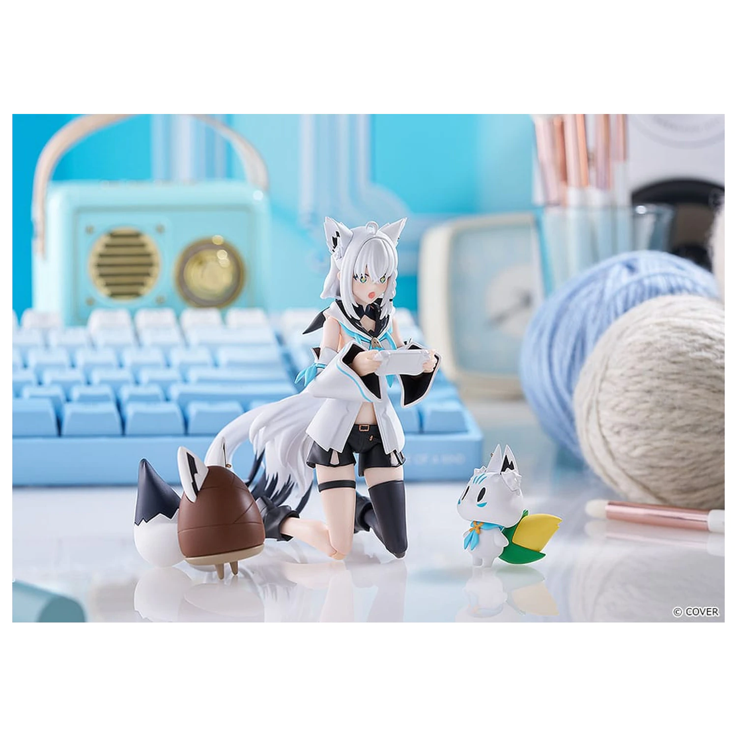 Hololive Production Figma akcijska figura Shirakami Fubuki 15 cm fotografija izdelka