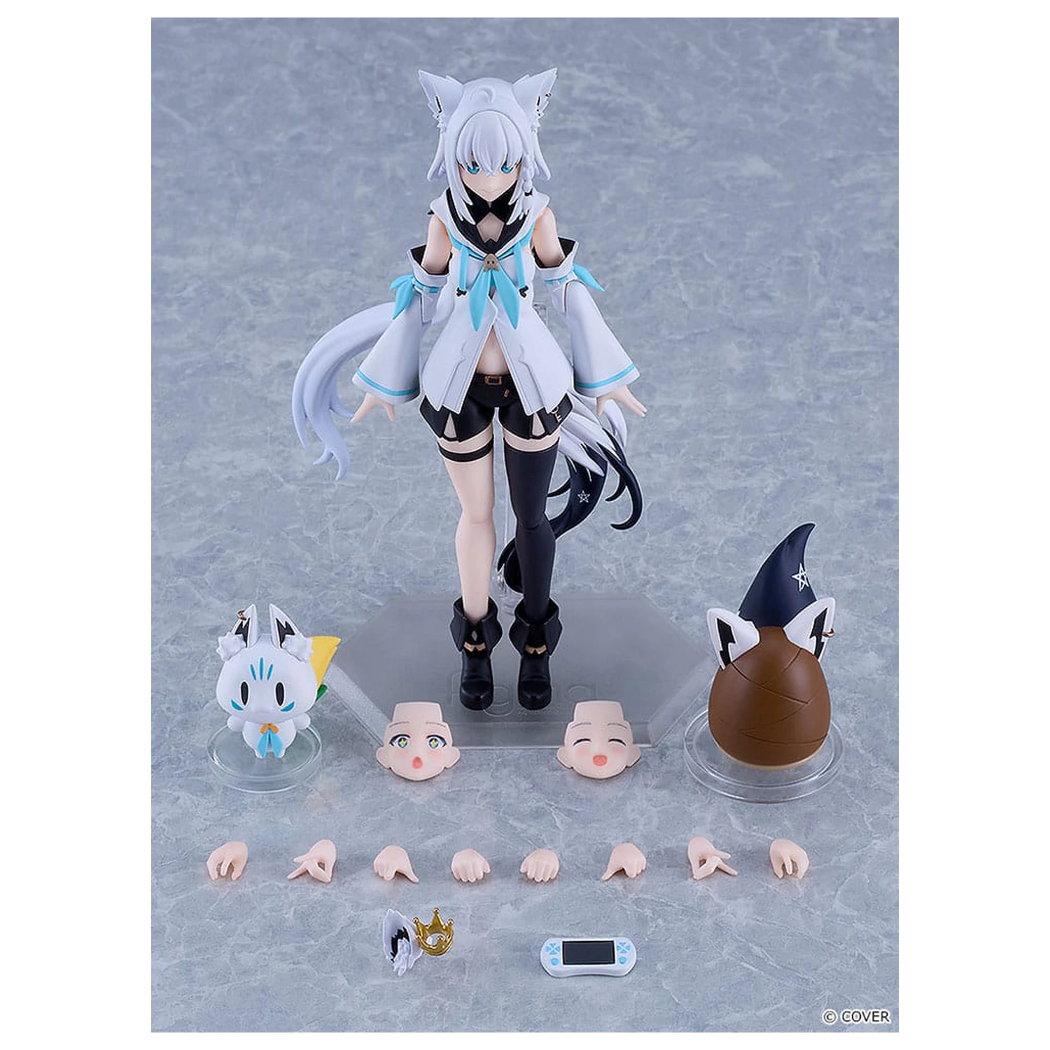 Hololive Production Figma akcijska figura Shirakami Fubuki 15 cm fotografija izdelka