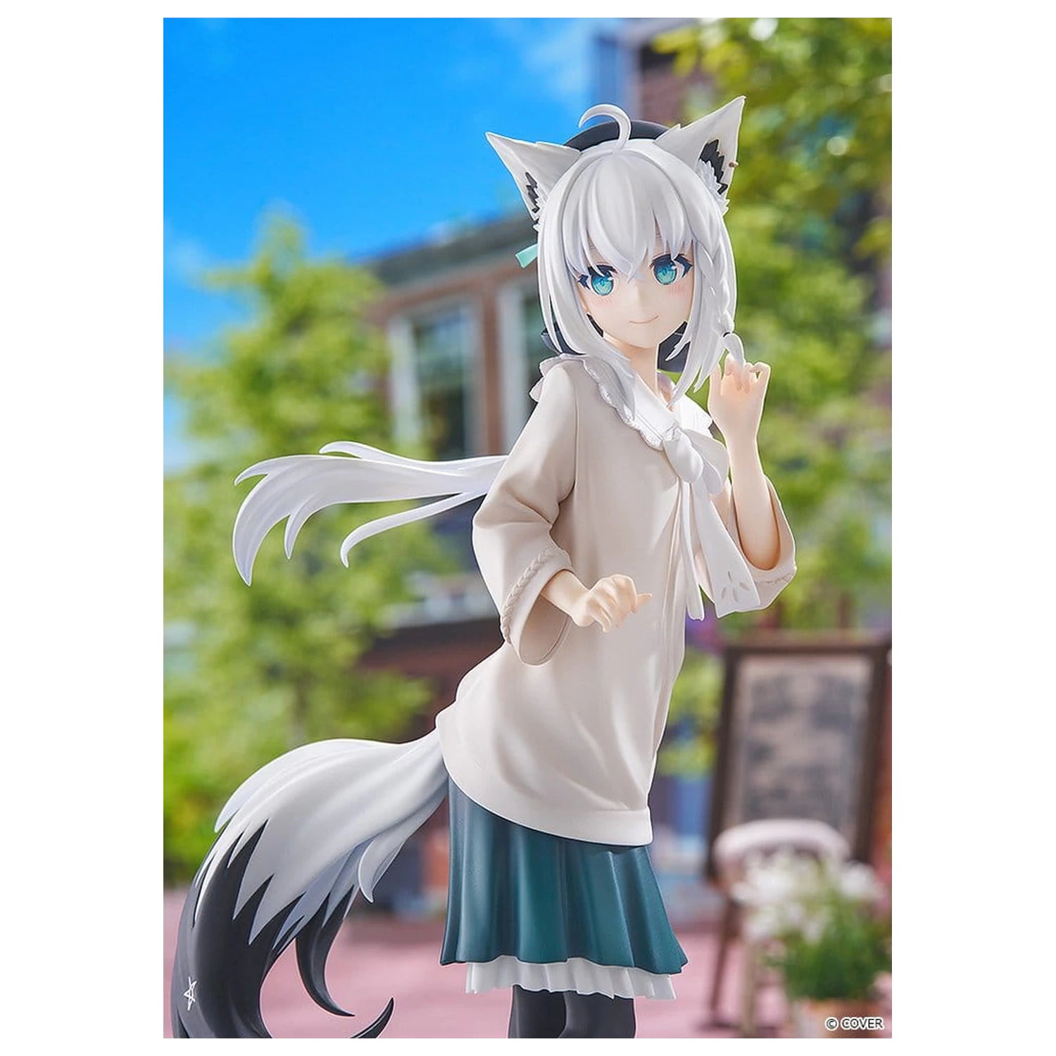 Hololive Production G.S. Collection PVC figura 1/7 Shirakami Fubuki: Date Style - Casual Outfit Ver. 22 cm fotografija izdelka