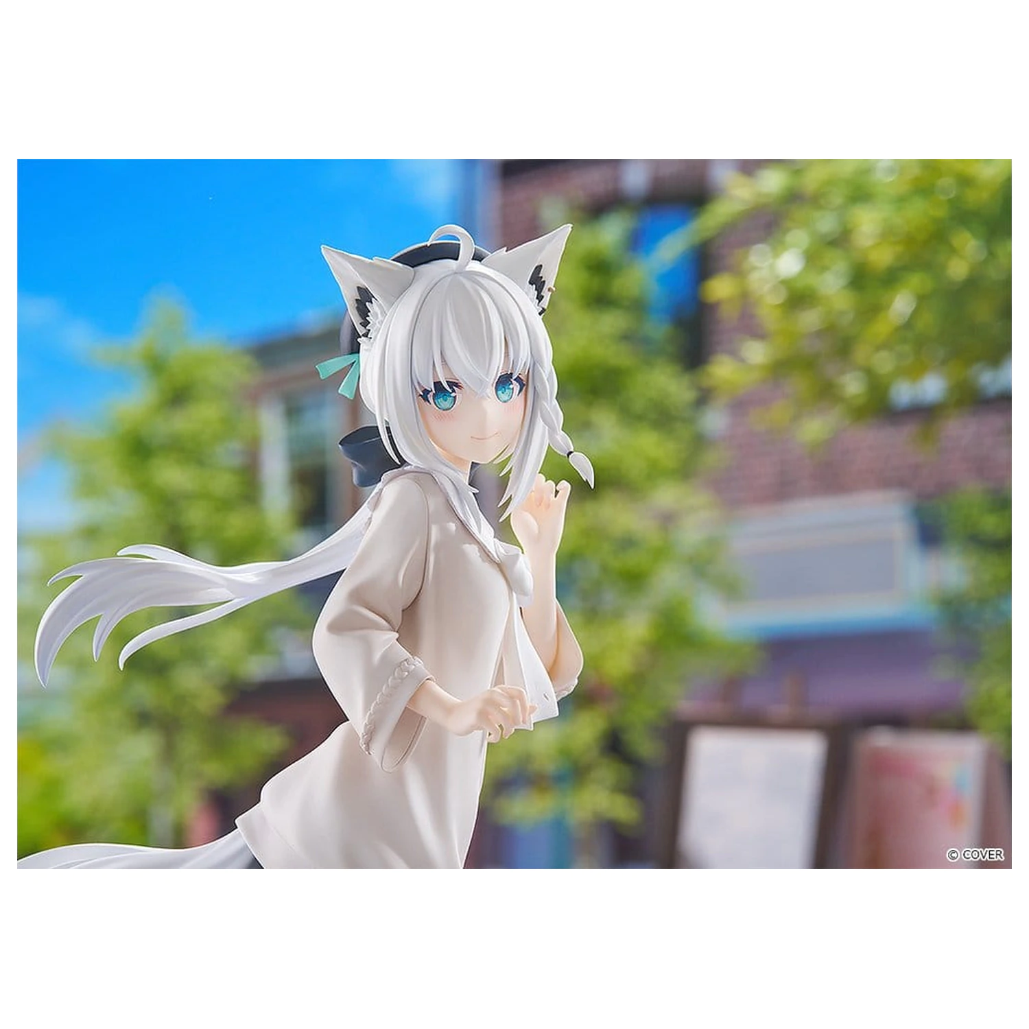 Hololive Production G.S. Collection PVC figura 1/7 Shirakami Fubuki: Date Style - Casual Outfit Ver. 22 cm fotografija izdelka