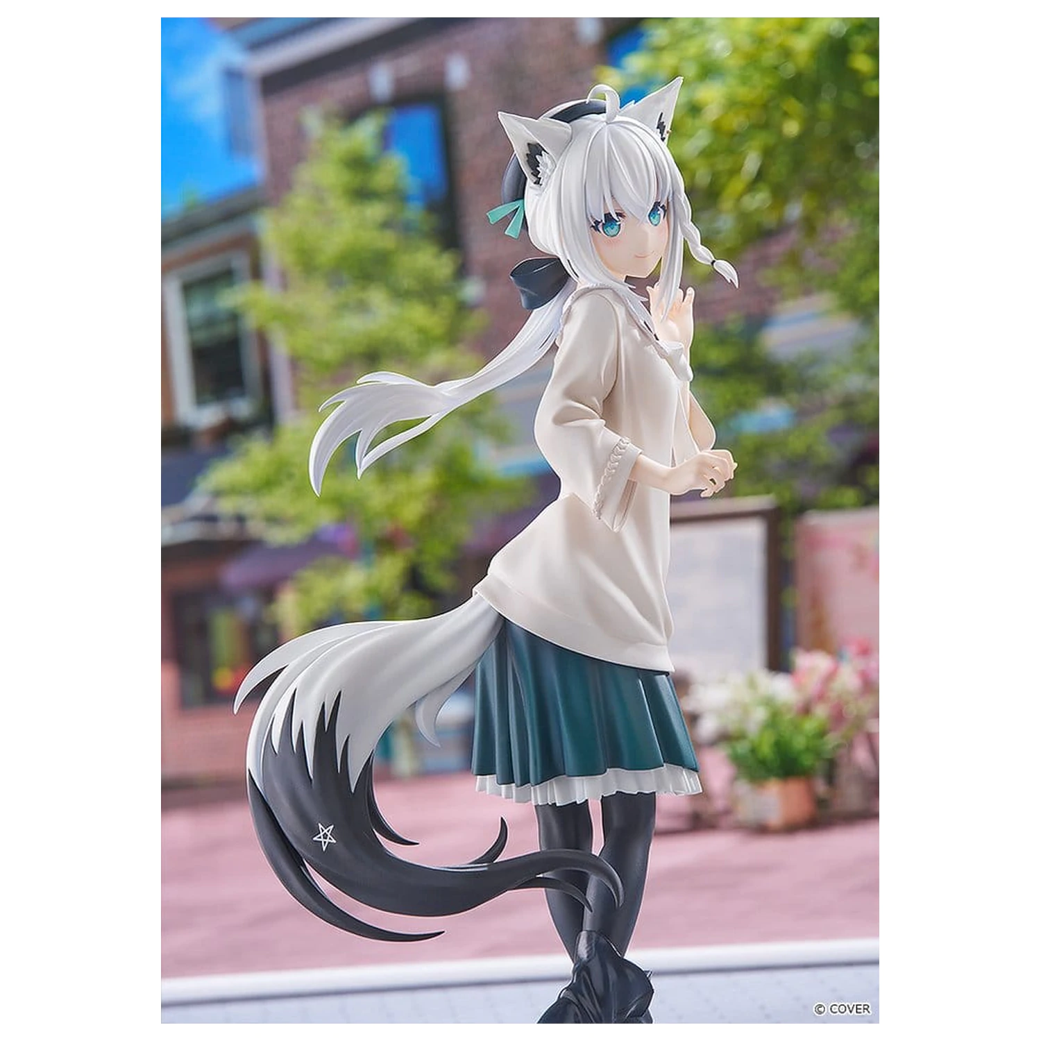 Hololive Production G.S. Collection PVC figura 1/7 Shirakami Fubuki: Date Style - Casual Outfit Ver. 22 cm fotografija izdelka