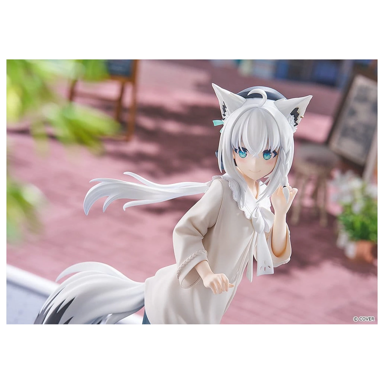 Hololive Production G.S. Collection PVC figura 1/7 Shirakami Fubuki: Date Style - Casual Outfit Ver. 22 cm fotografija izdelka