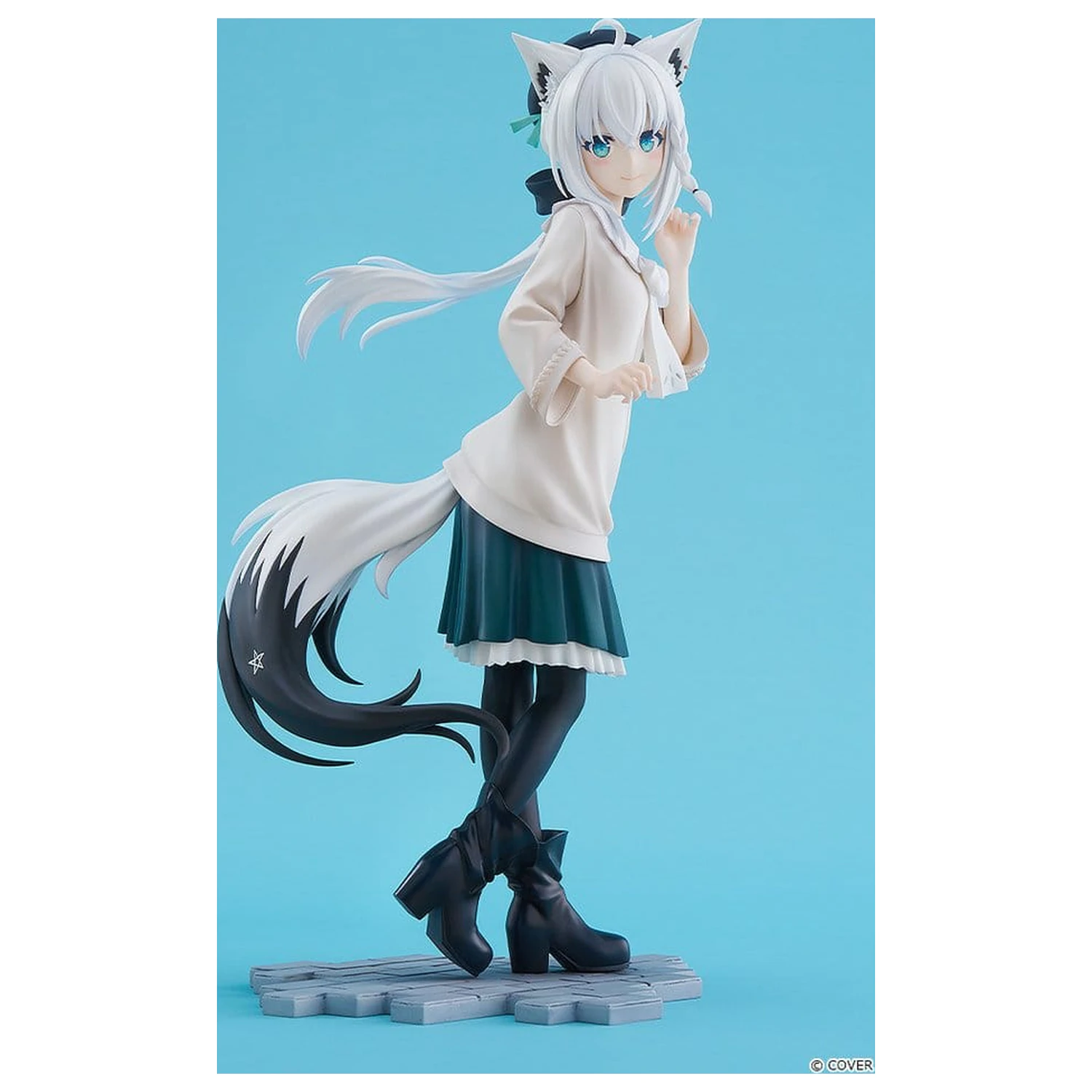 Hololive Production G.S. Collection PVC figura 1/7 Shirakami Fubuki: Date Style - Casual Outfit Ver. 22 cm fotografija izdelka