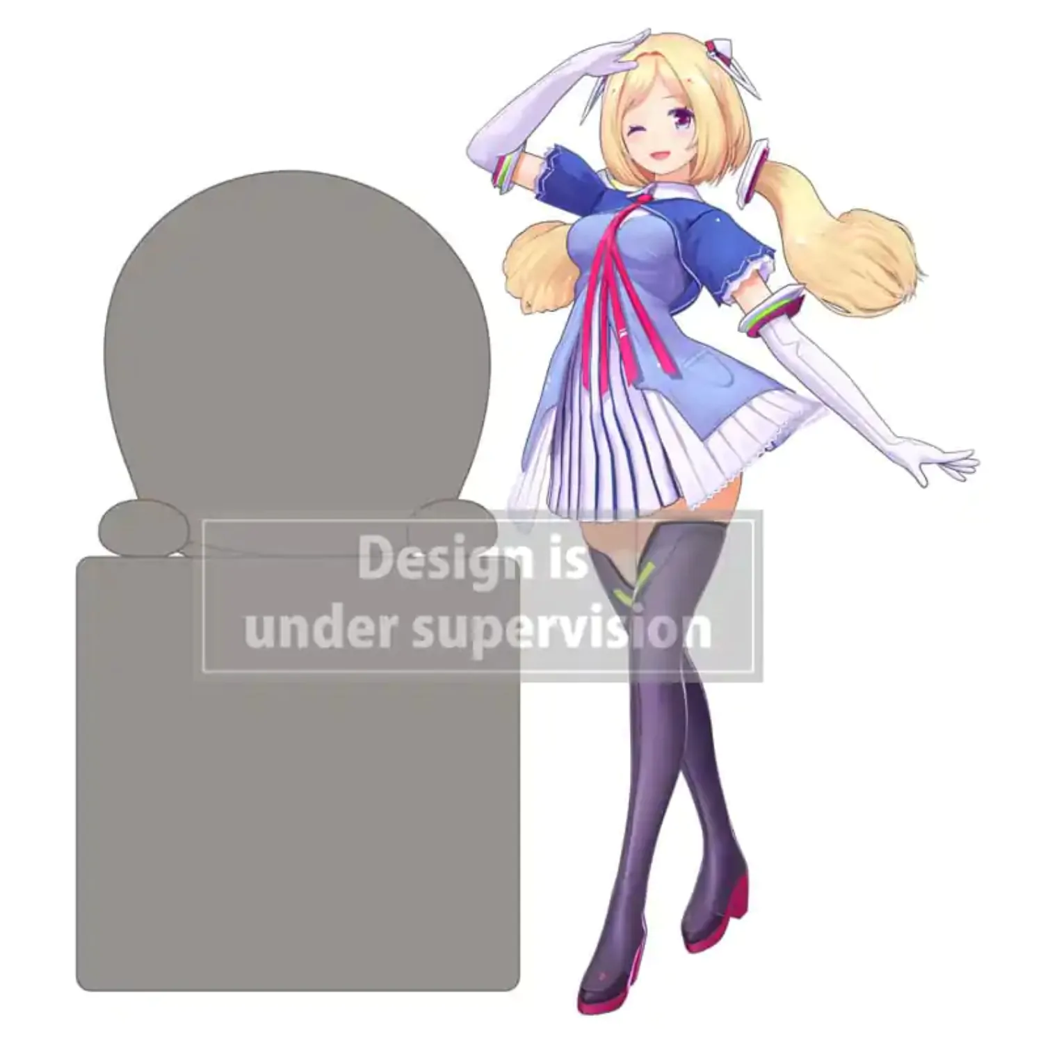 Hololive Production Hikkake PVC Kip Aki Rosenthal 10 cm fotografija izdelka