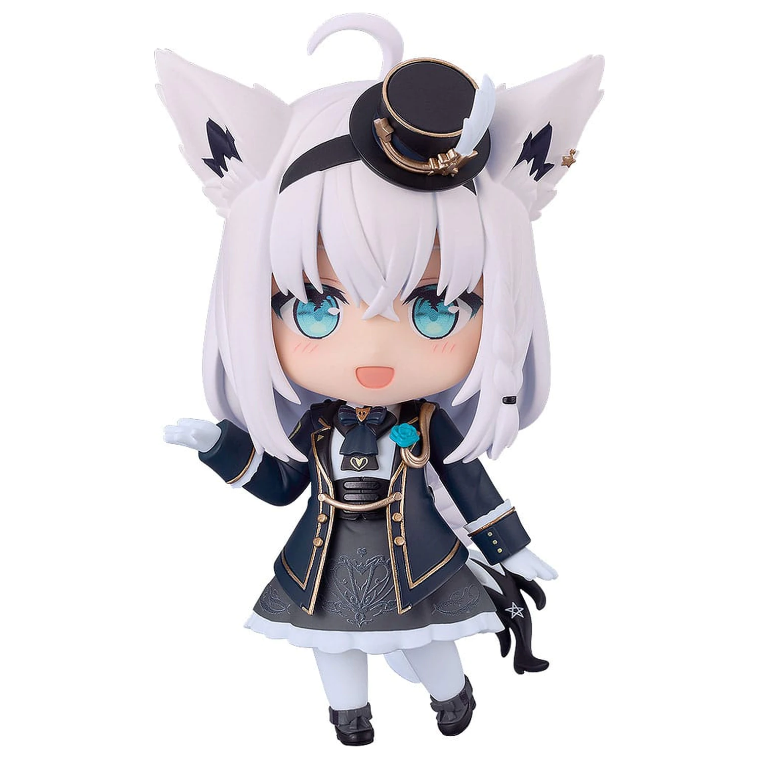 Hololive Production Nendoroid akcijska figura Fubuki: Parade Dress Outfit Ver. 10 cm fotografija izdelka