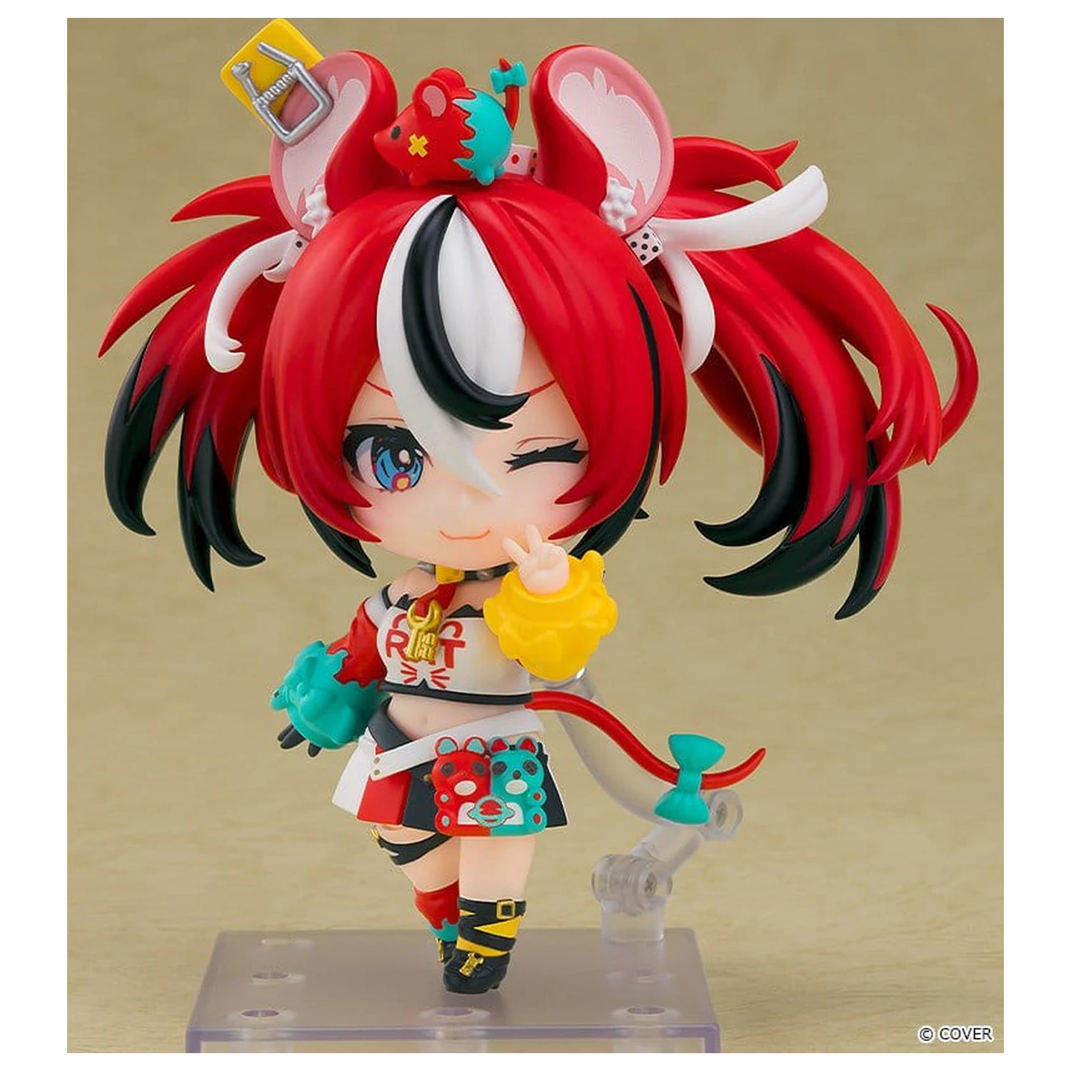 Hololive Production Nendoroid akcijska figura Hakos Baelz 10 cm fotografija izdelka