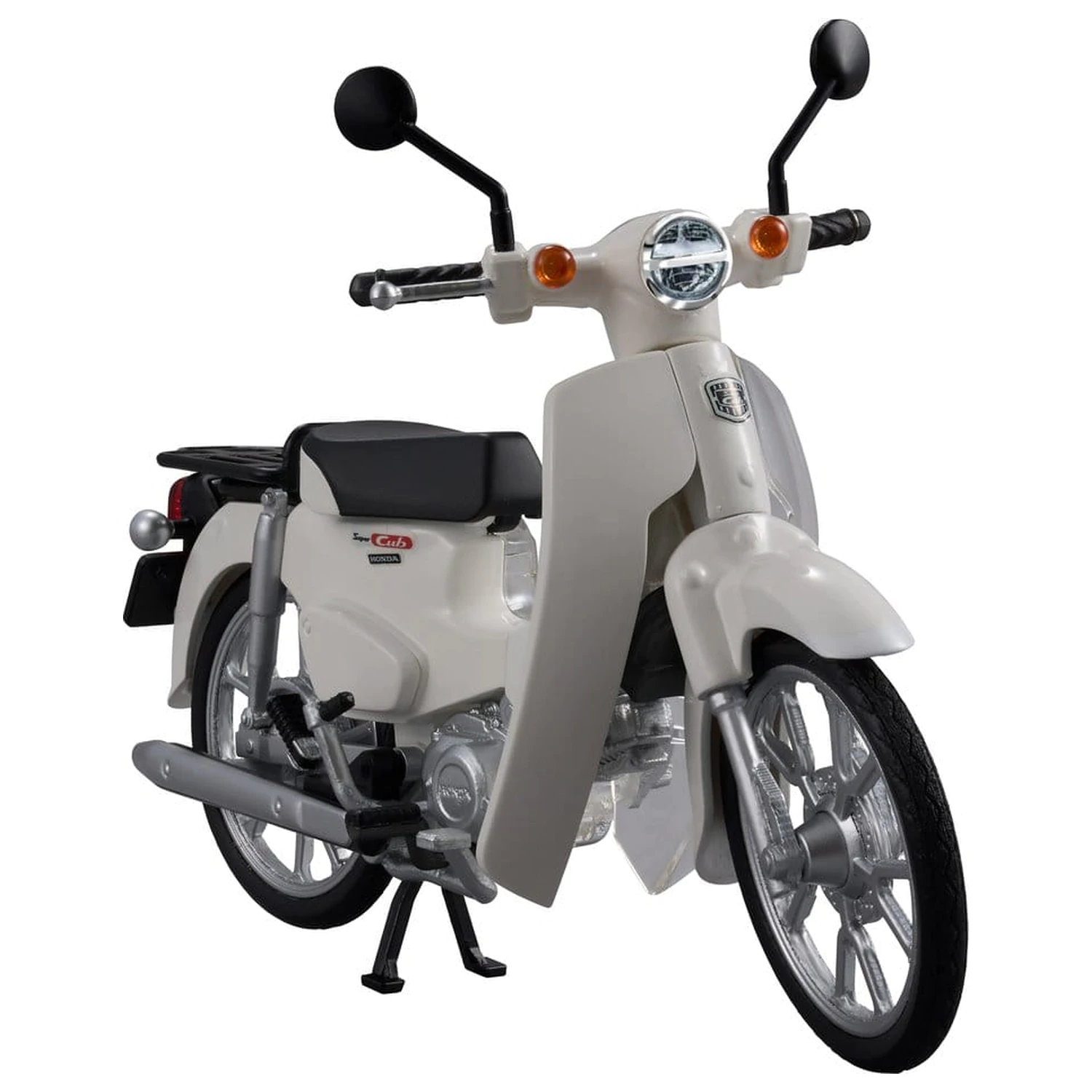 Honda Kaitanics Plastic Model Kit Super Cub 110 Klasično bela fotografija izdelka