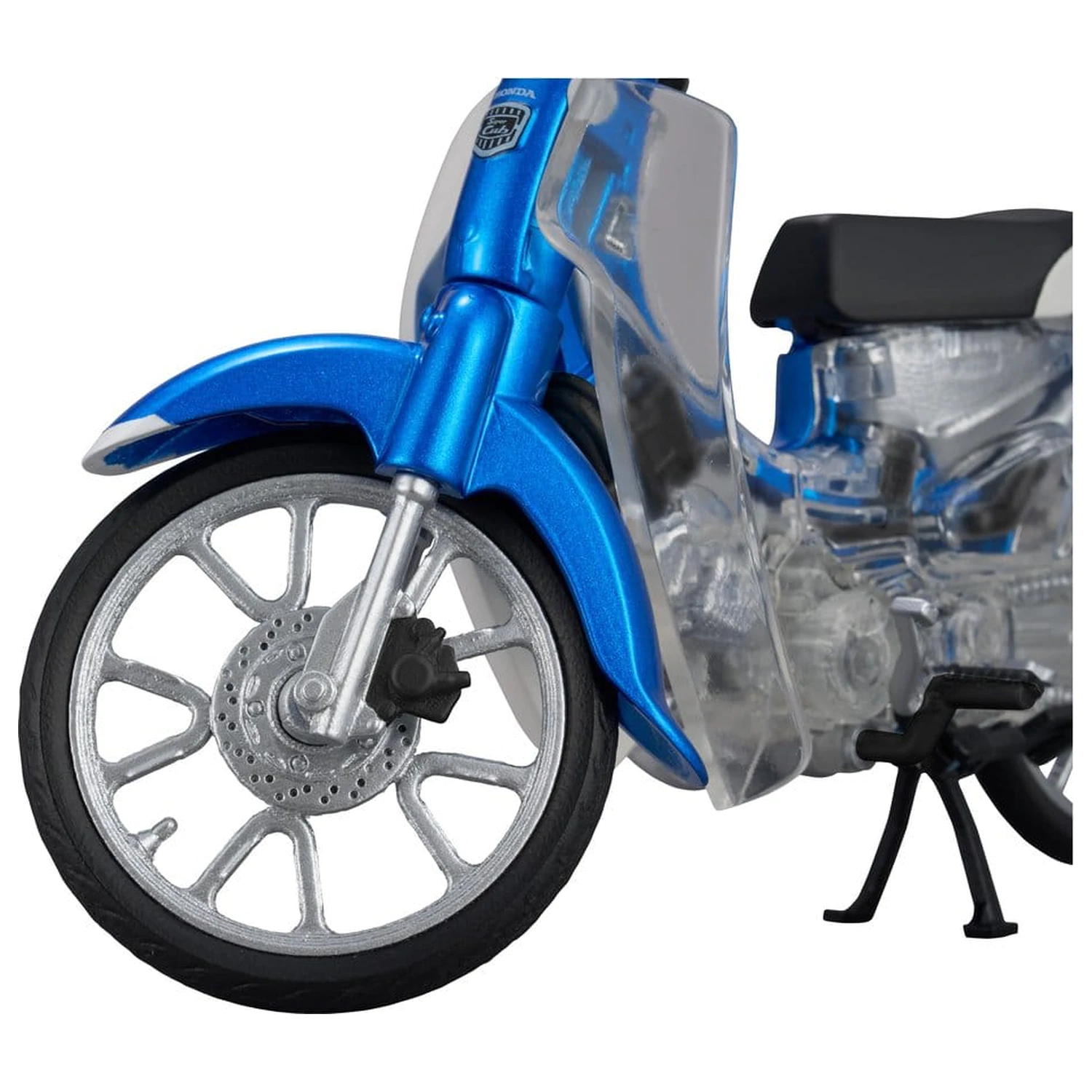 Honda Kaitanics Plastični Model Komplet Super Cub 110 Glint Wave Blue Metalic fotografija izdelka