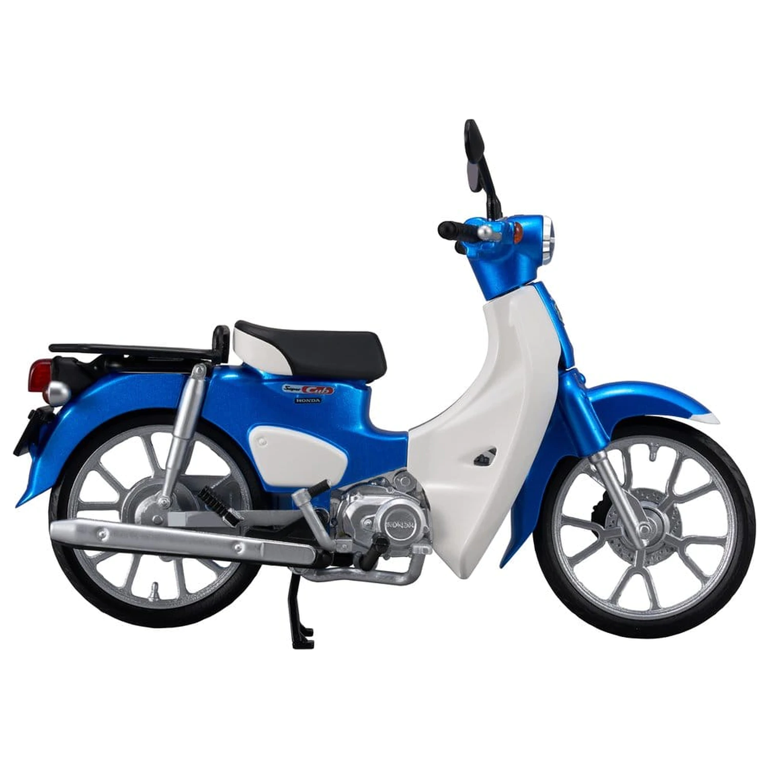 Honda Kaitanics Plastični Model Komplet Super Cub 110 Glint Wave Blue Metalic fotografija izdelka