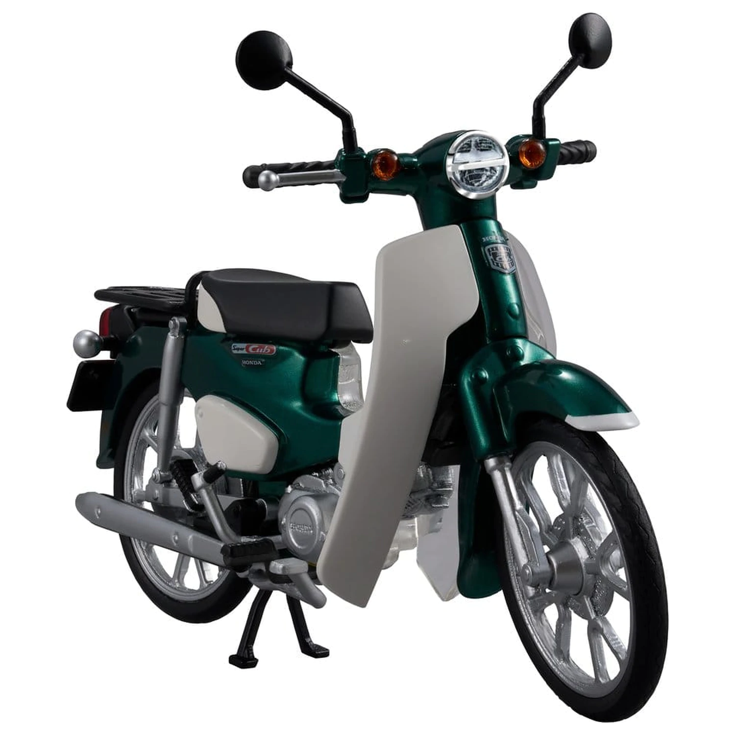 Honda Kaitanics Plastic Model komplet Super Cub 110 Tasmania zelena kovinska fotografija izdelka