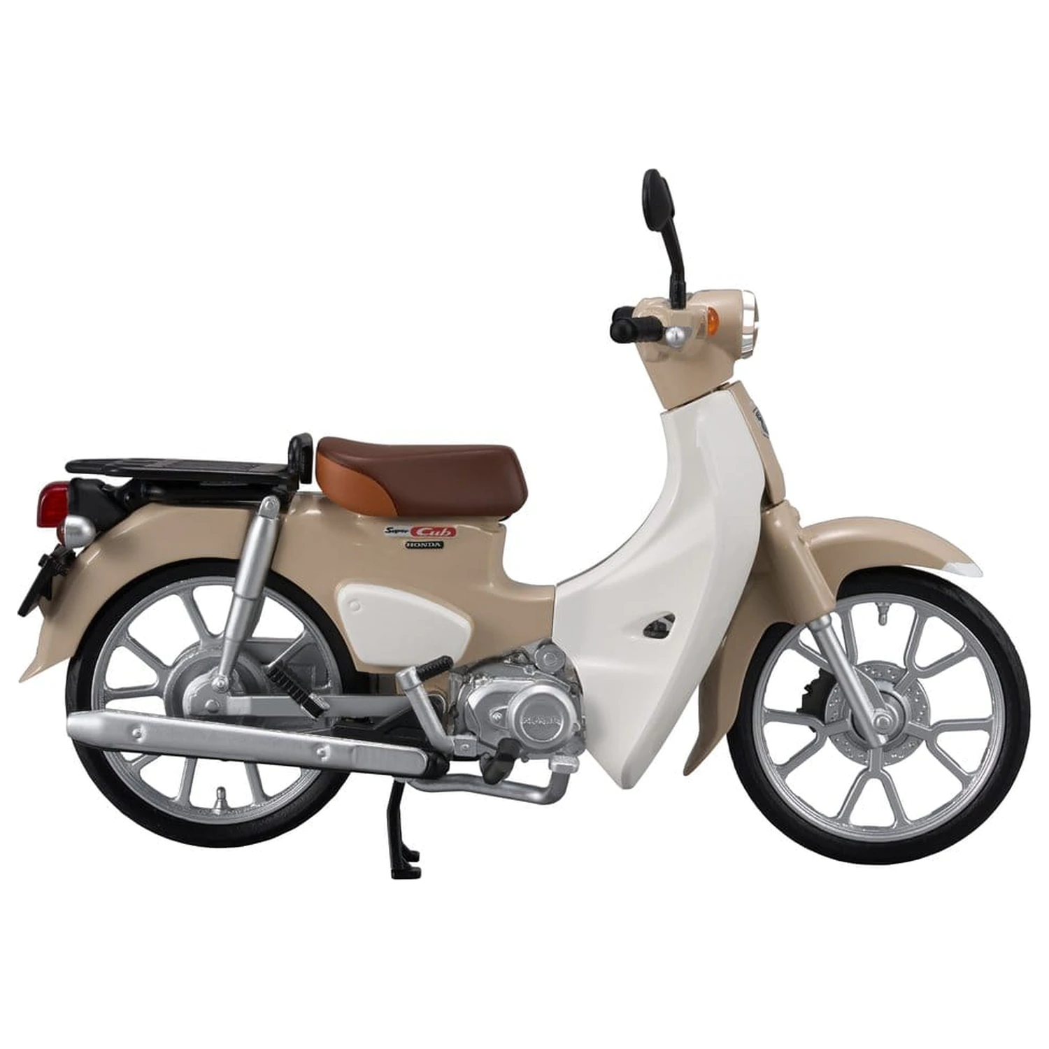 Honda Kaitanics Plastični model Komplet Super Cub 110 Virgin Beige fotografija izdelka