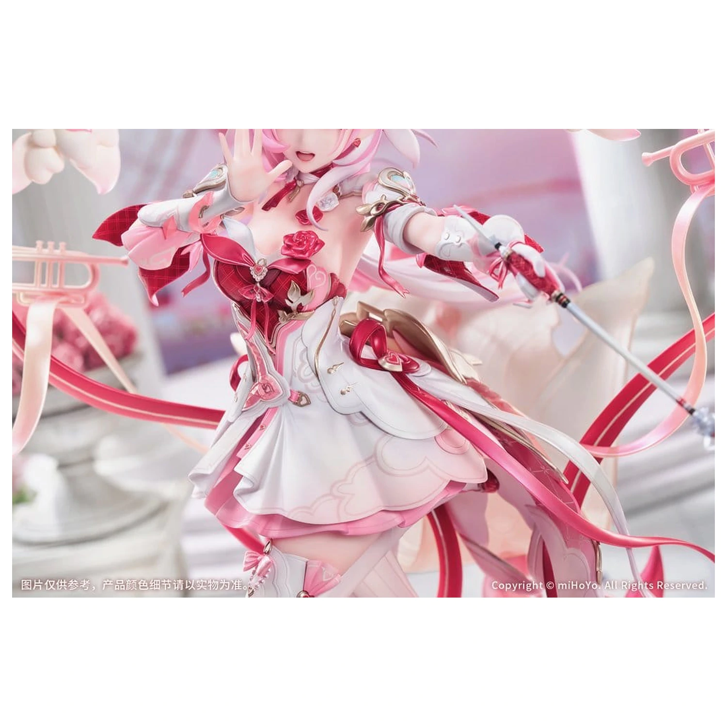 Honkai Impact 3rd PVC figura 1/7 Elysia Hi Love Elf Ver. z bonusom 29 cm fotografija izdelka