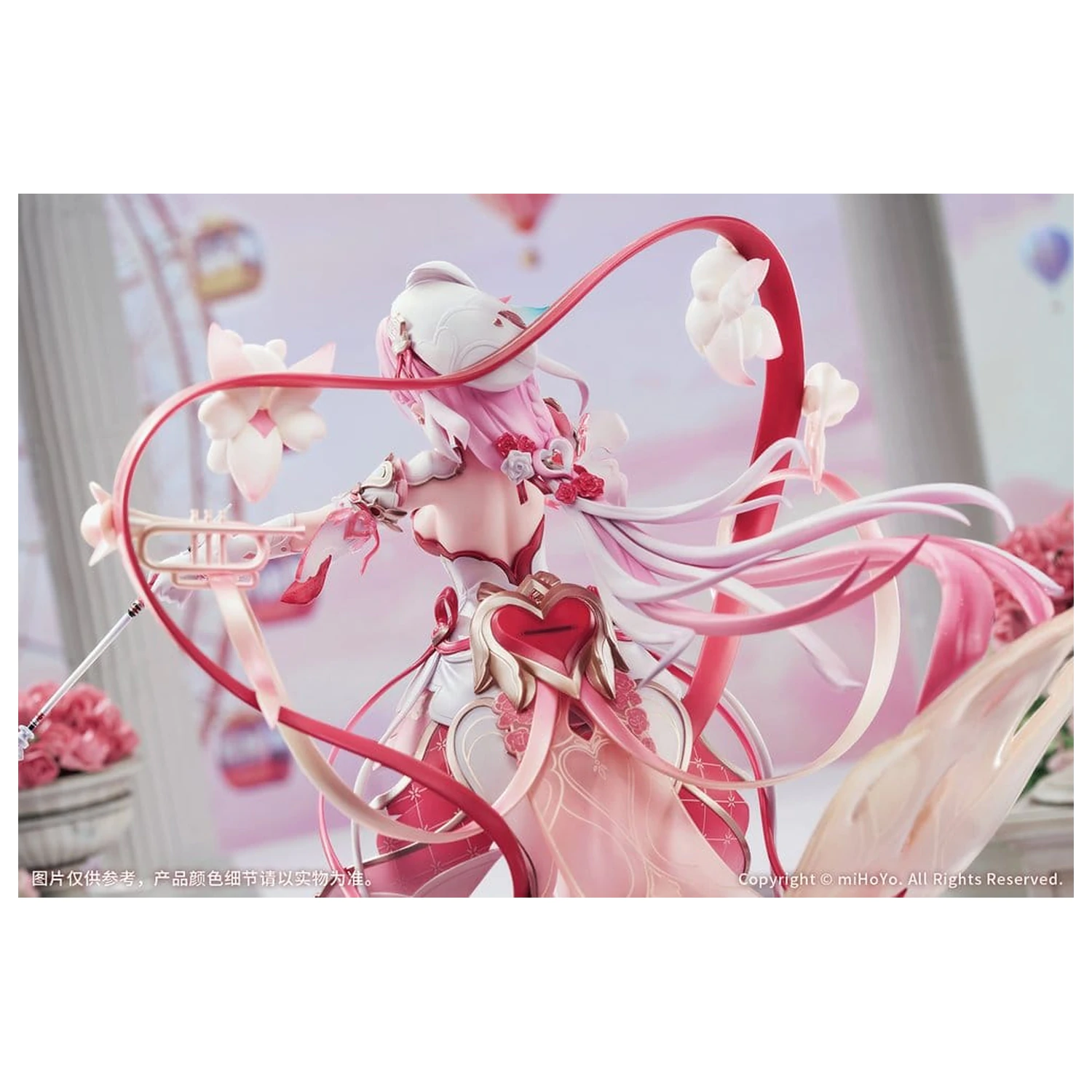 Honkai Impact 3rd PVC figura 1/7 Elysia Hi Love Elf Ver. z bonusom 29 cm fotografija izdelka