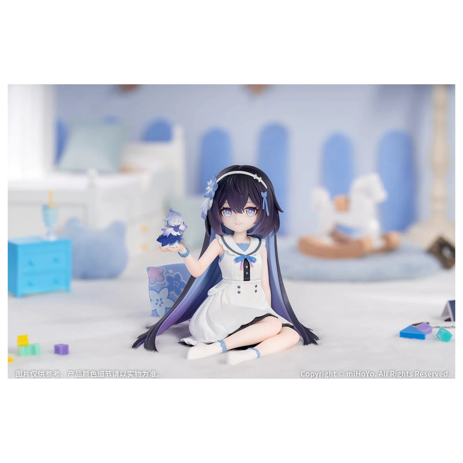 Honkai Impact 3rd PVC kip Seele: Herrscher of Rebirth Chibi Herrscher Ver. 9 cm fotografija izdelka