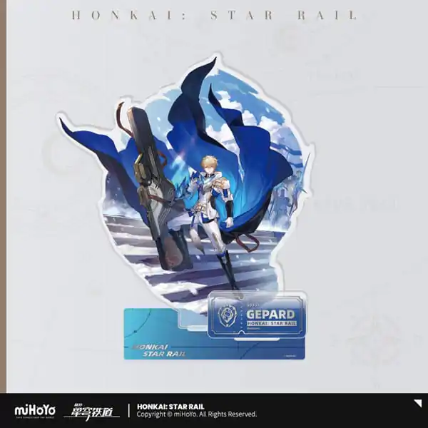 Honkai: Star Rail Akrilna Figura: Gepard 17 cm fotografija izdelka