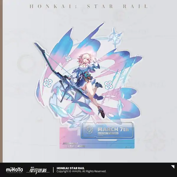 Honkai: Star Rail Acryl Figura: March 7th 17 cm fotografija izdelka