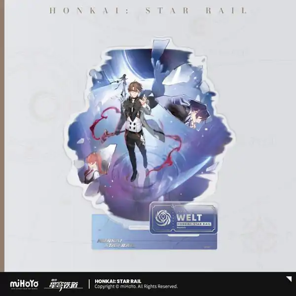 Honkai: Star Rail Akrilna Figura: Welt 16 cm fotografija izdelka