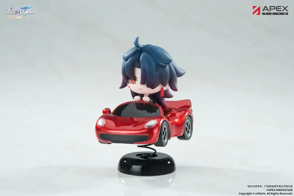 Honkai: Star Rail PVC socha Blade Chibi Chara YuraYura Stojan 9 cm fotografija izdelka