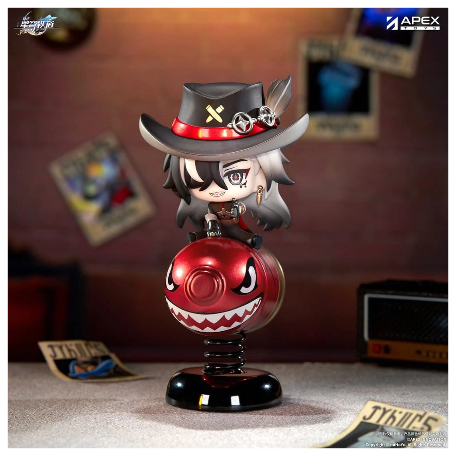 Honkai: Star Rail Chibi Chara PVC figurica Boothill YuraYura 11 cm fotografija izdelka