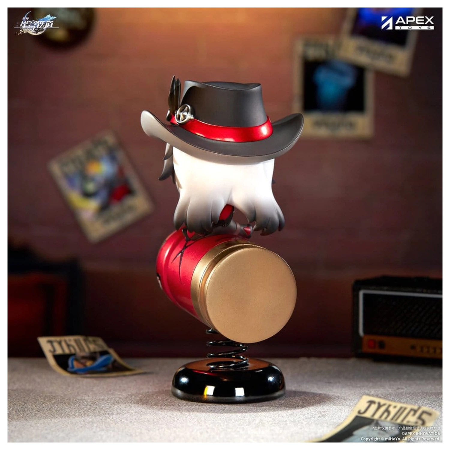 Honkai: Star Rail Chibi Chara PVC figurica Boothill YuraYura 11 cm fotografija izdelka