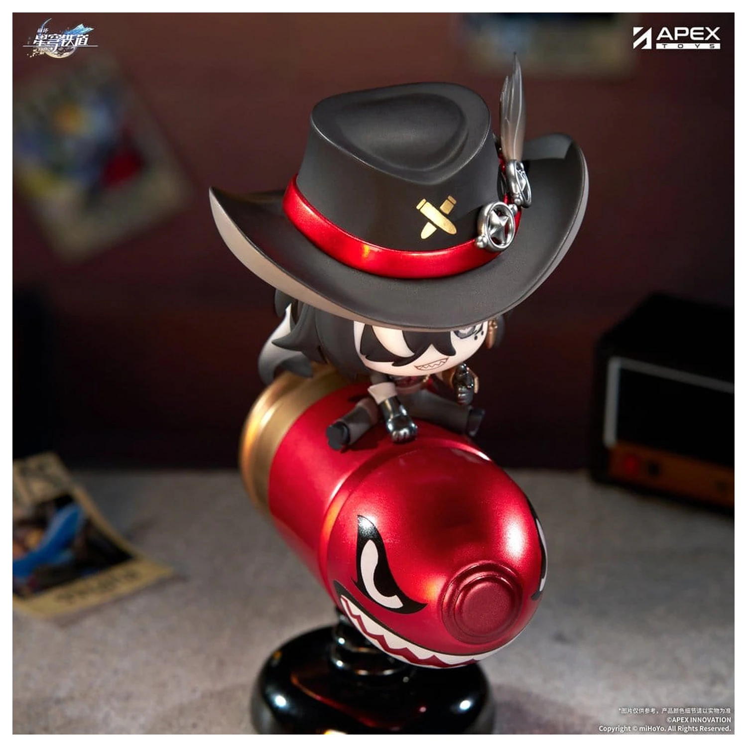 Honkai: Star Rail Chibi Chara PVC figurica Boothill YuraYura 11 cm fotografija izdelka