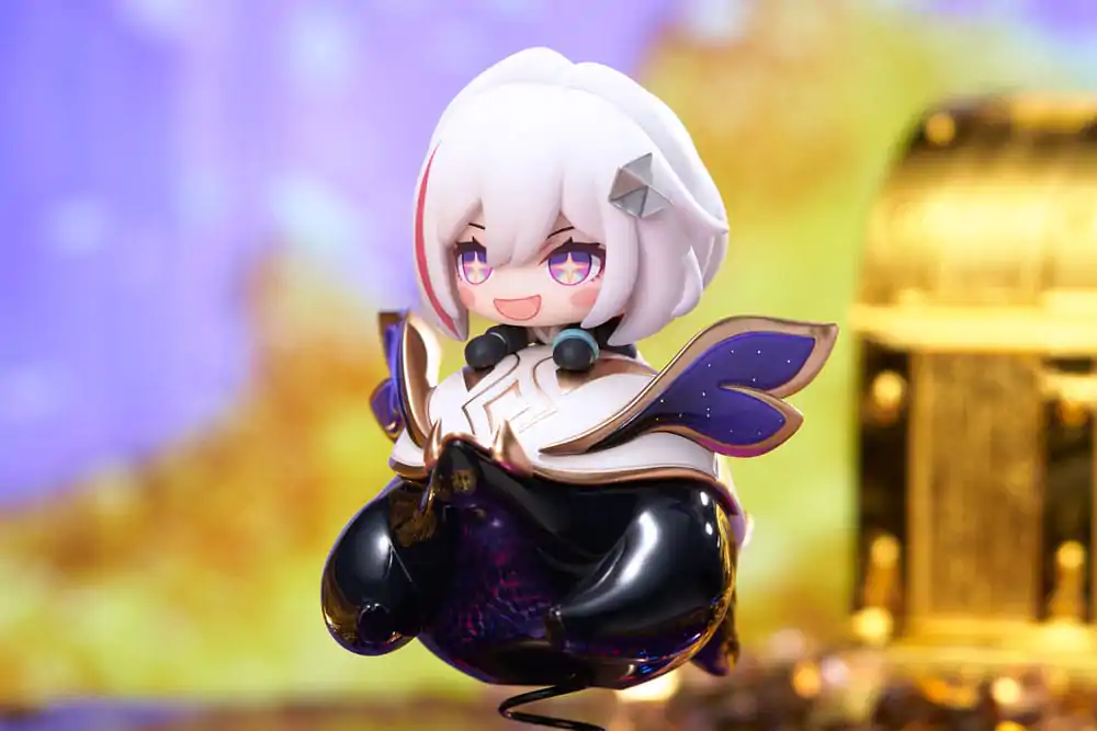 Honkai: Star Rail PVC Kip Hu Tao Chibi Topaz & Numby Chibi Chara Yurayura Stojalo 10 cm fotografija izdelka