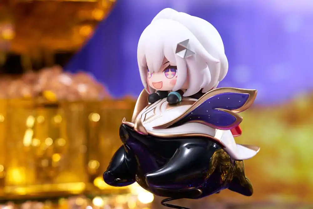 Honkai: Star Rail PVC Kip Hu Tao Chibi Topaz & Numby Chibi Chara Yurayura Stojalo 10 cm fotografija izdelka