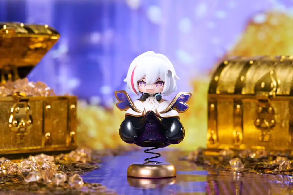 Honkai: Star Rail PVC Kip Hu Tao Chibi Topaz & Numby Chibi Chara Yurayura Stojalo 10 cm fotografija izdelka