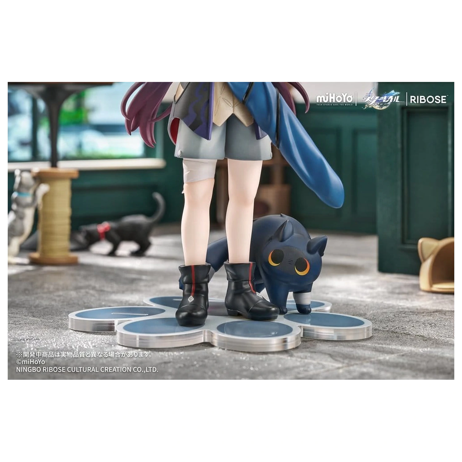 Honkai: Star Rail Rise Up+ Chibi Cat Series Chibi figura Blade Ver. 19 cm fotografija izdelka