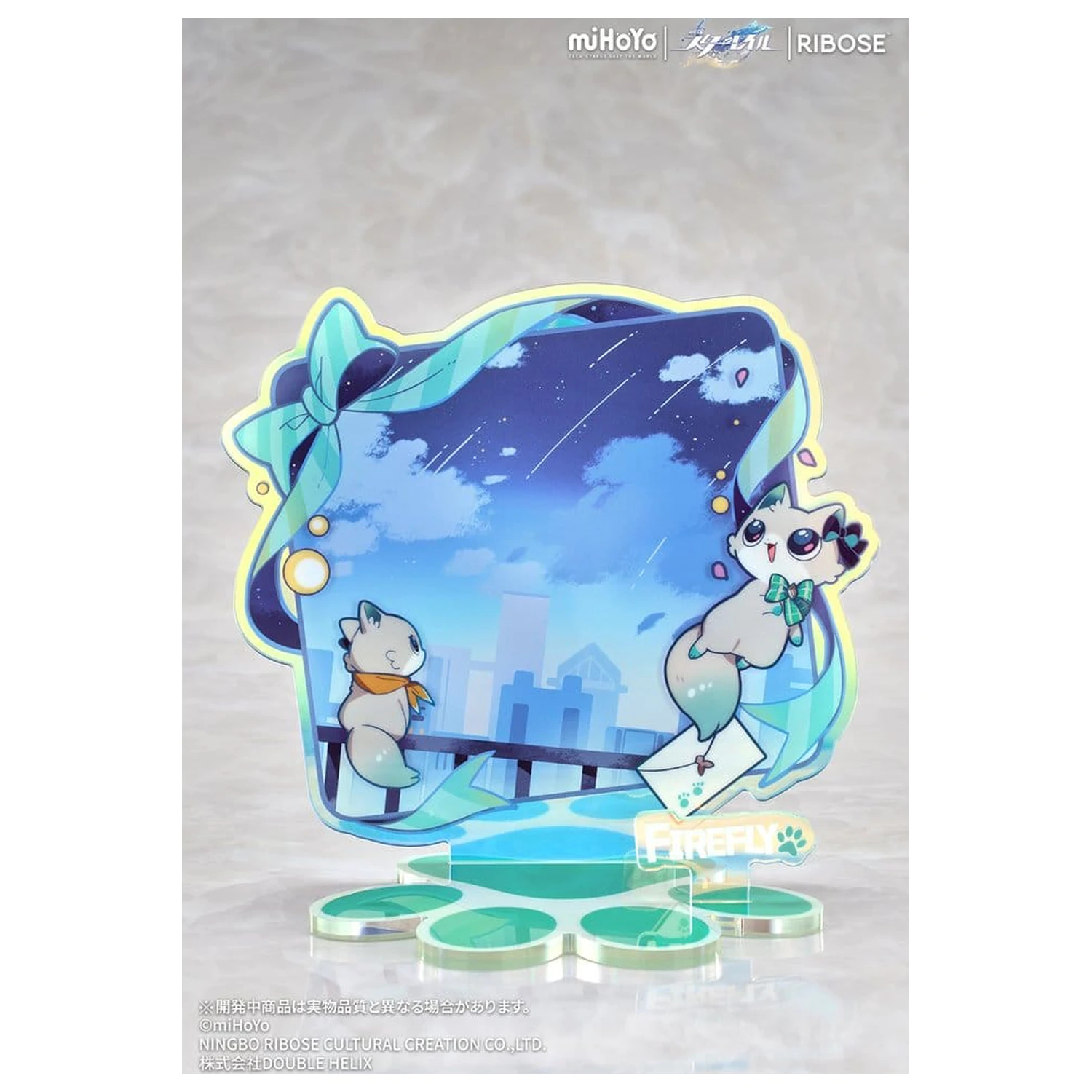 Honkai: Star Rail Rise Up+ Chibi Cat Series Mini figura Firefly Ver. 18 cm fotografija izdelka